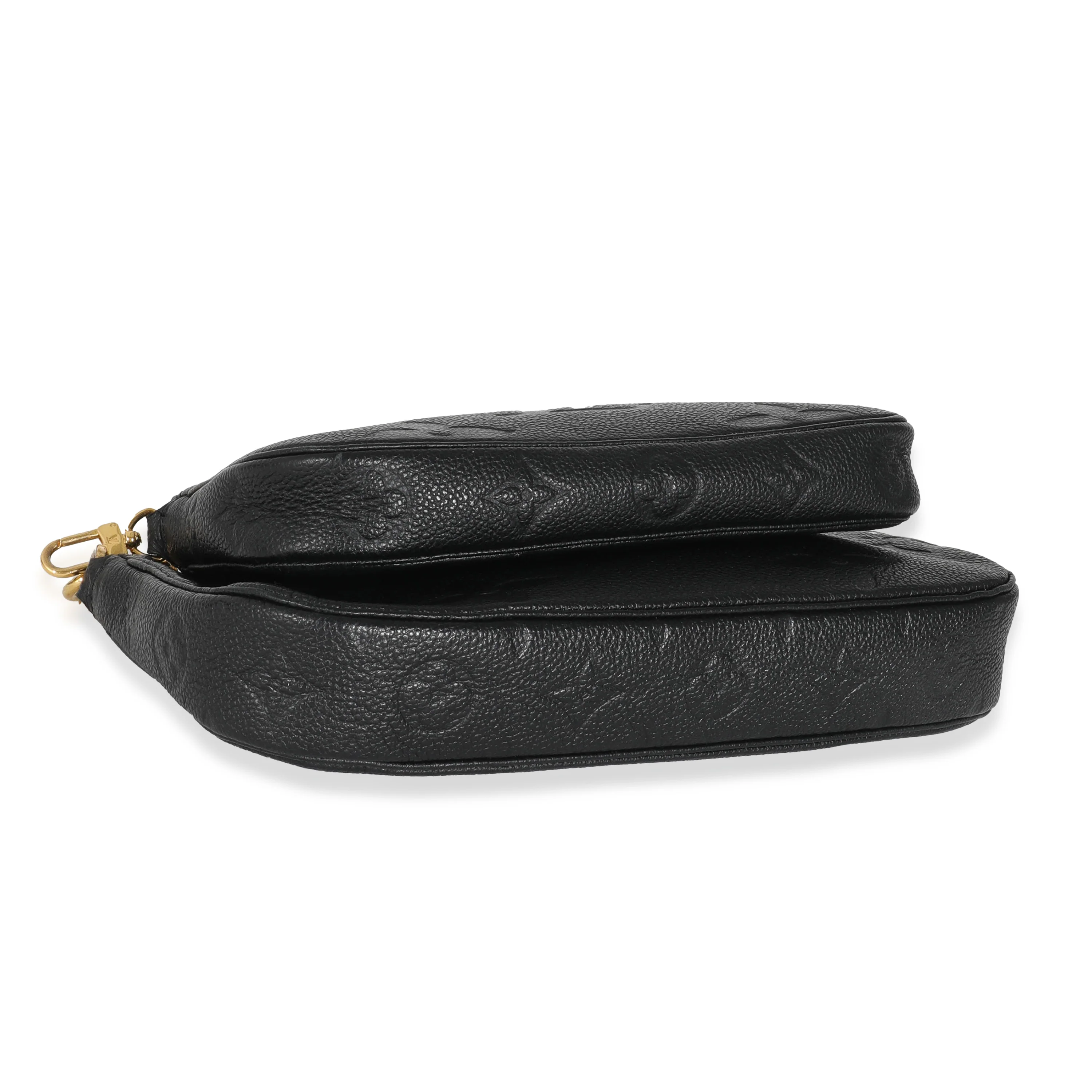 Louis Vuitton Black Monogram Empreinte Multi Pochette Accessoires - Image 5