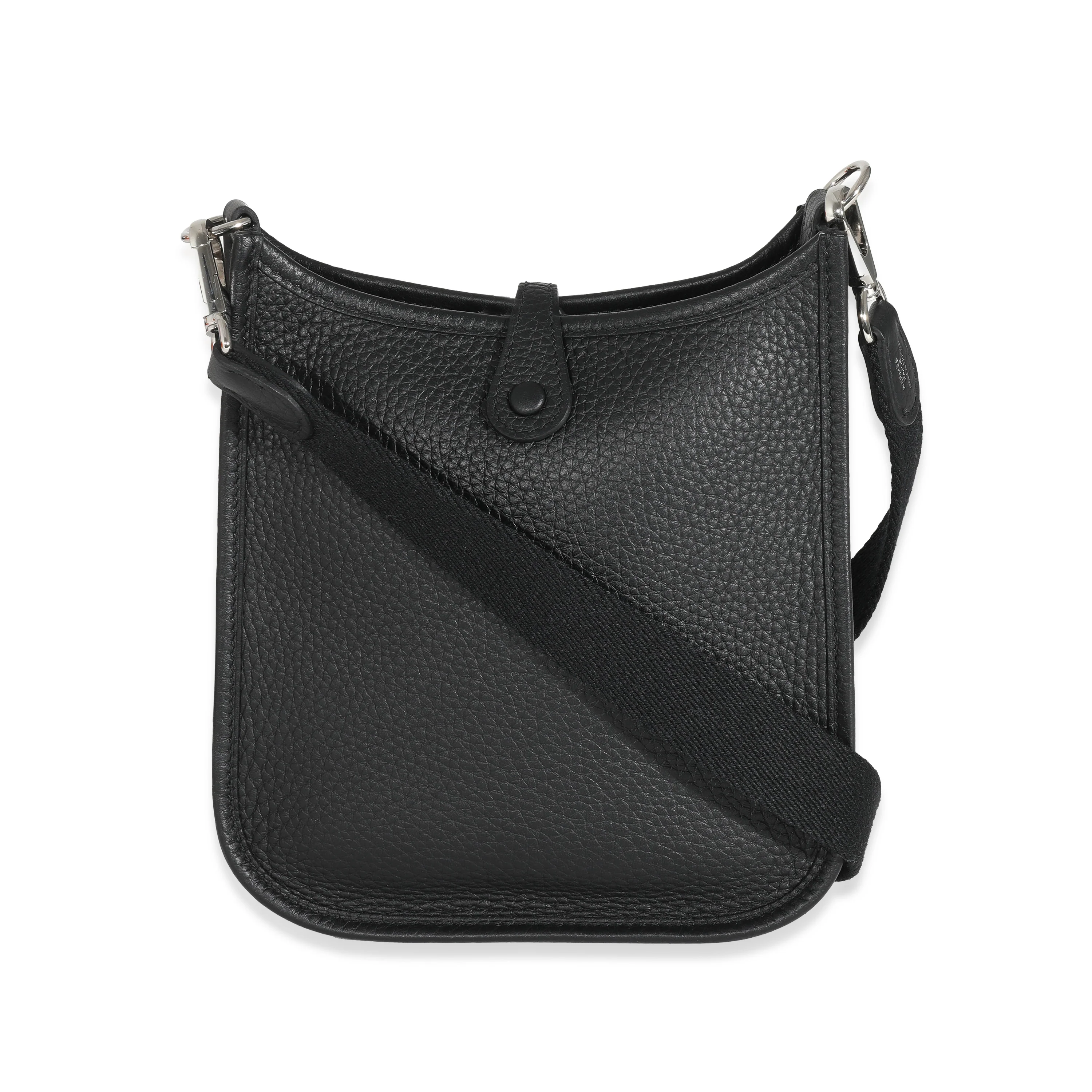 Hermès Black Taurillon Clemence Evelyne TPM PHW - Image 3