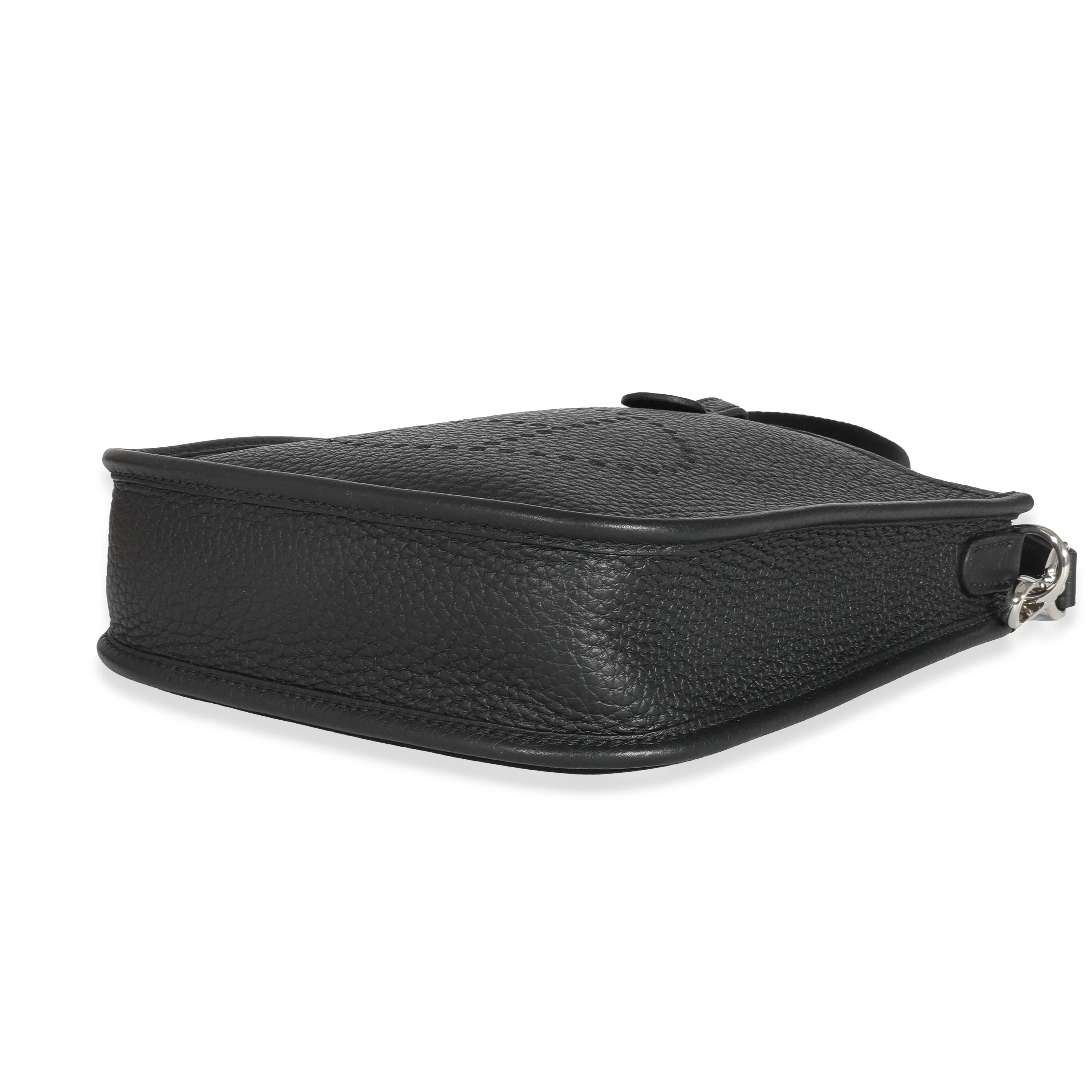 Hermès Black Taurillon Clemence Evelyne TPM PHW - Image 6
