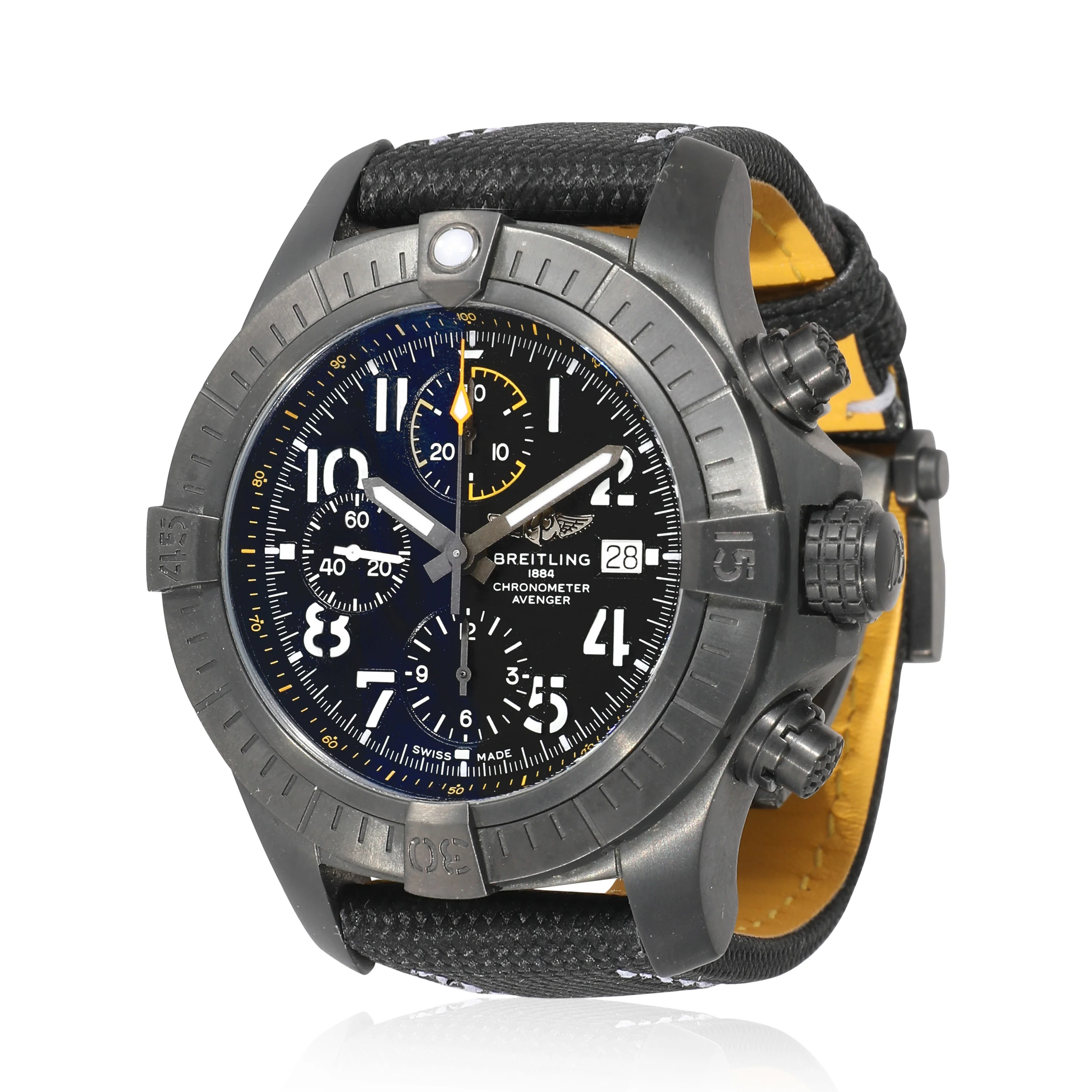 Avenger Night Mission V13317101B1X2 Mens Watch in Black Steel