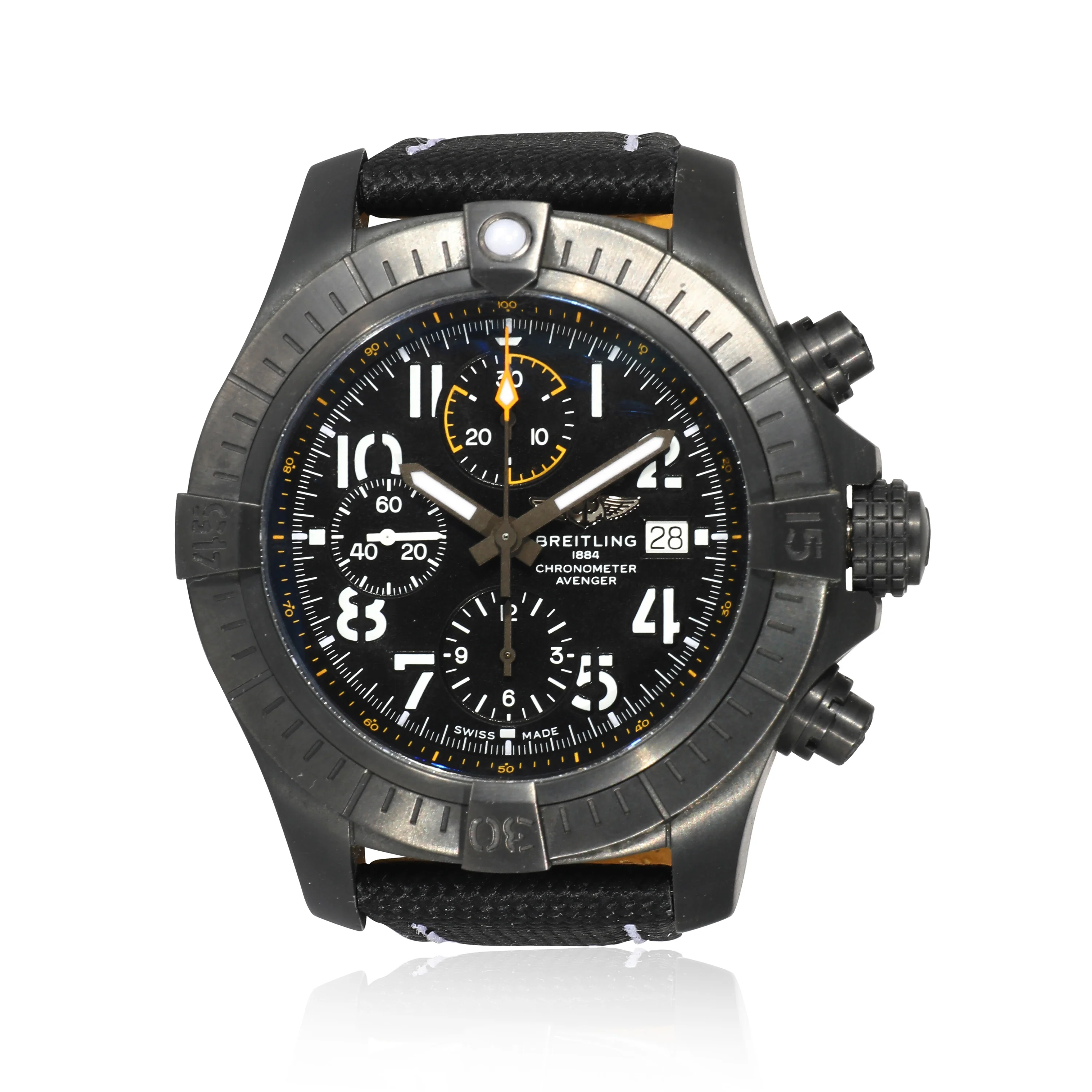 Avenger Night Mission V13317101B1X2 Mens Watch in Black Steel - Image 4