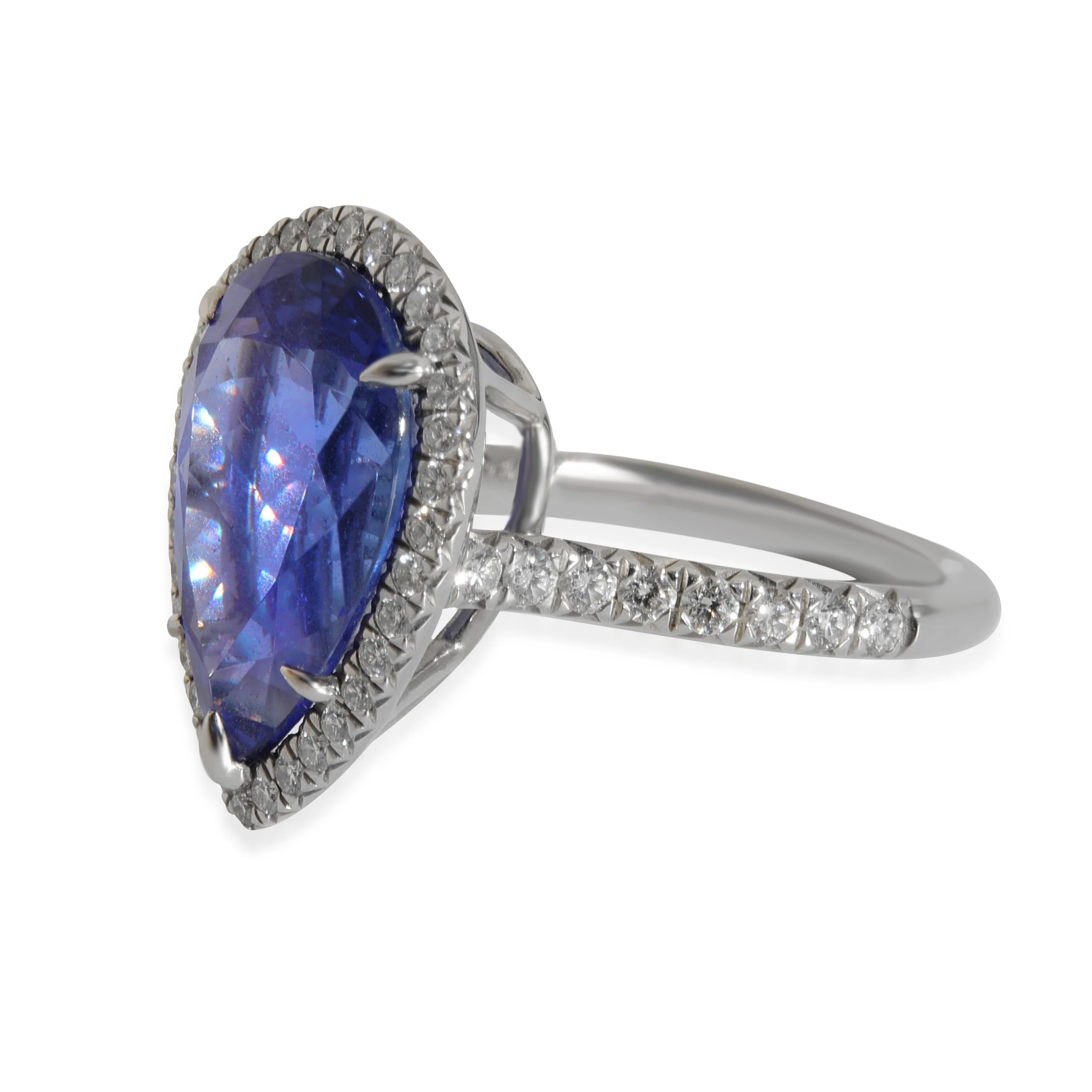 Soleste Pear Tanzanite in Platinum 5.90 CT - Image 7