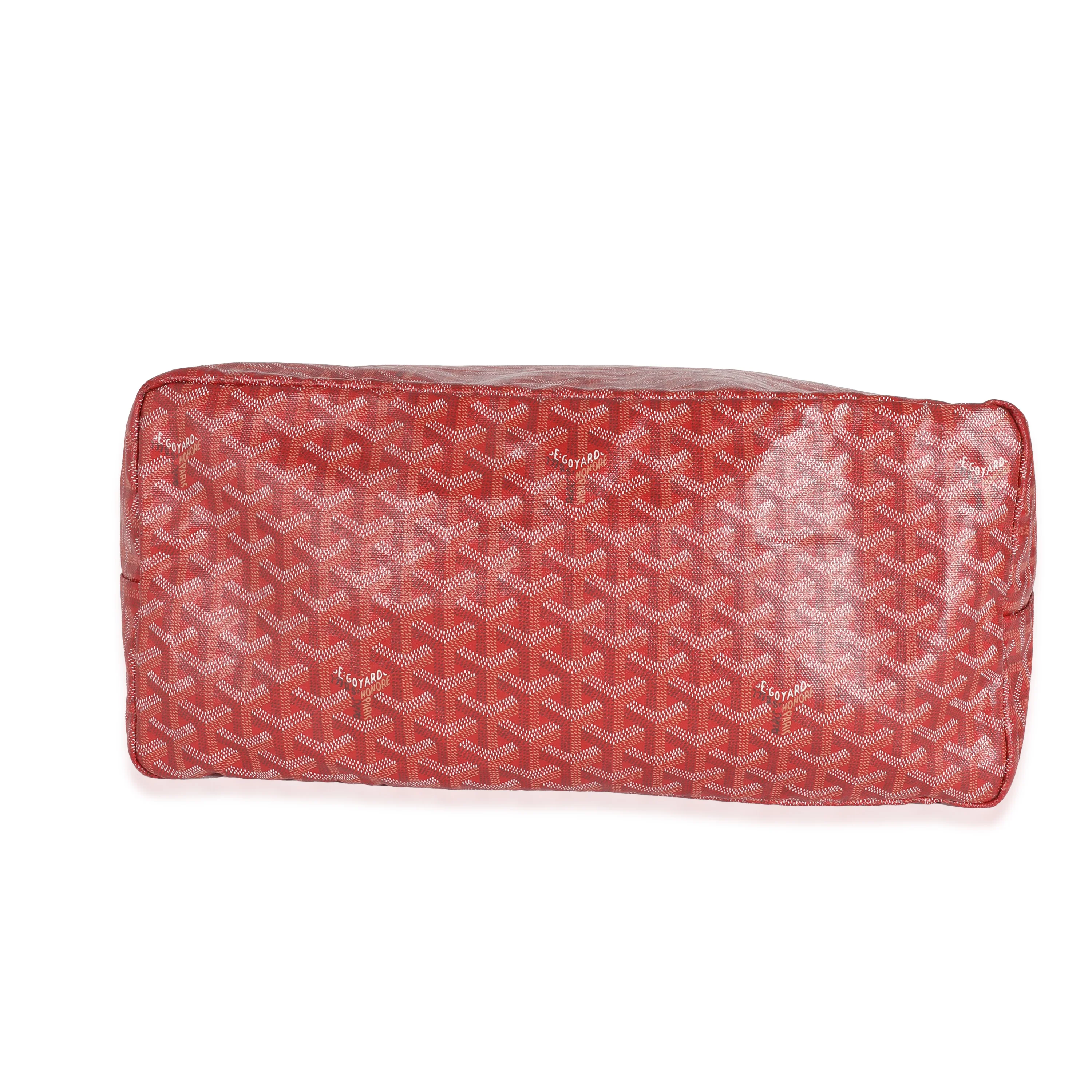 Goyard Red Goyardine Saint Louis GM - Image 5