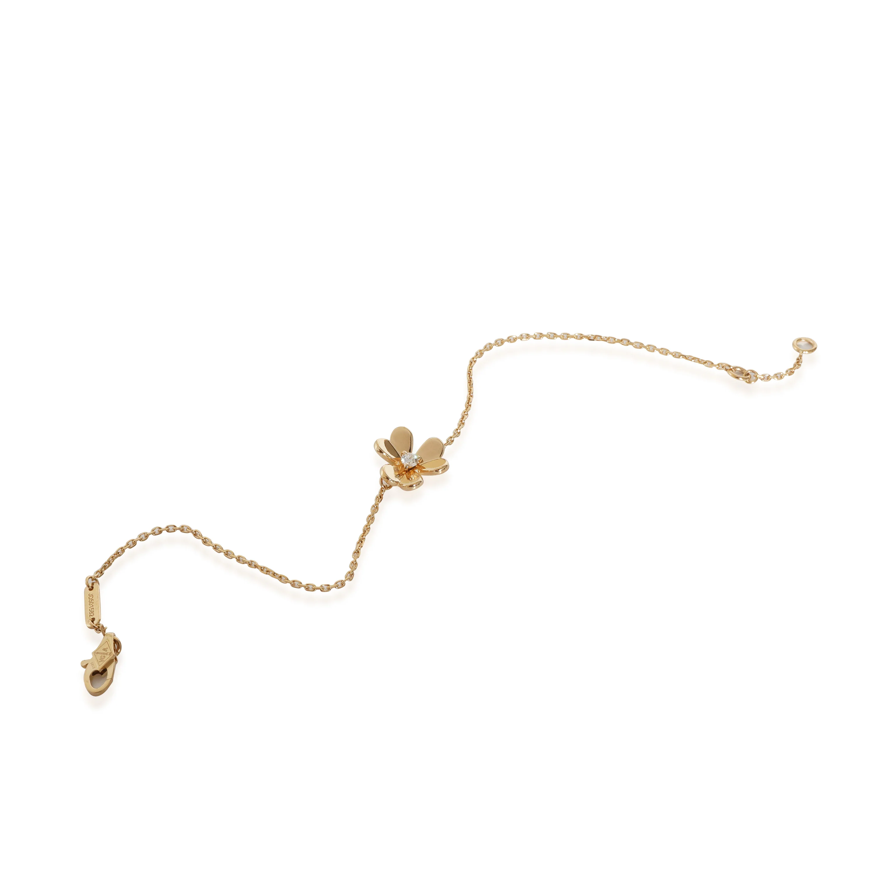 Van Cleef & Arpels Frivole Bracelet in 18k Yellow Gold 0.05 CTW - Image 2