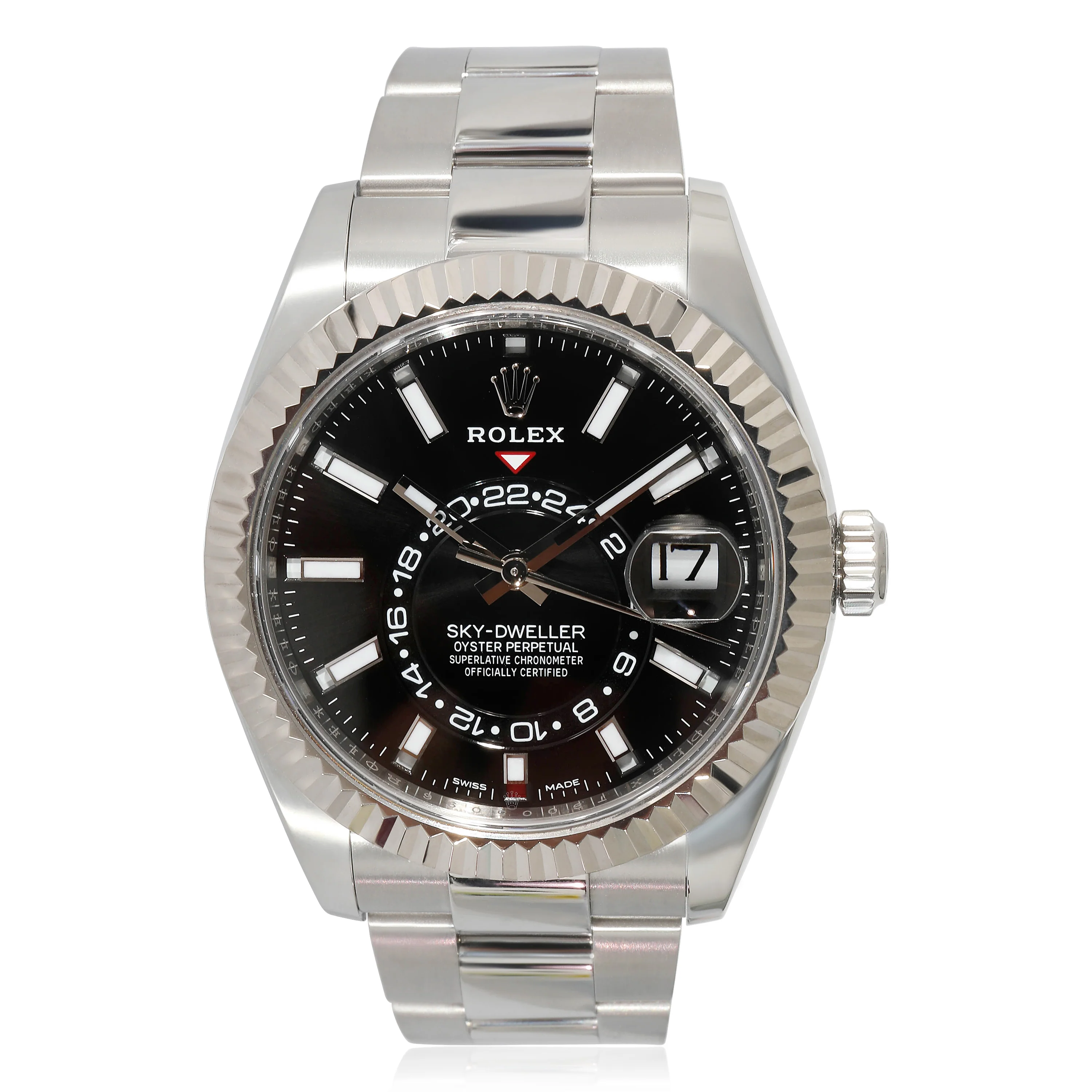Rolex Sky-Dweller 326934 Mens Watch in 18kt Stainless Steel/White Gold - Image 5