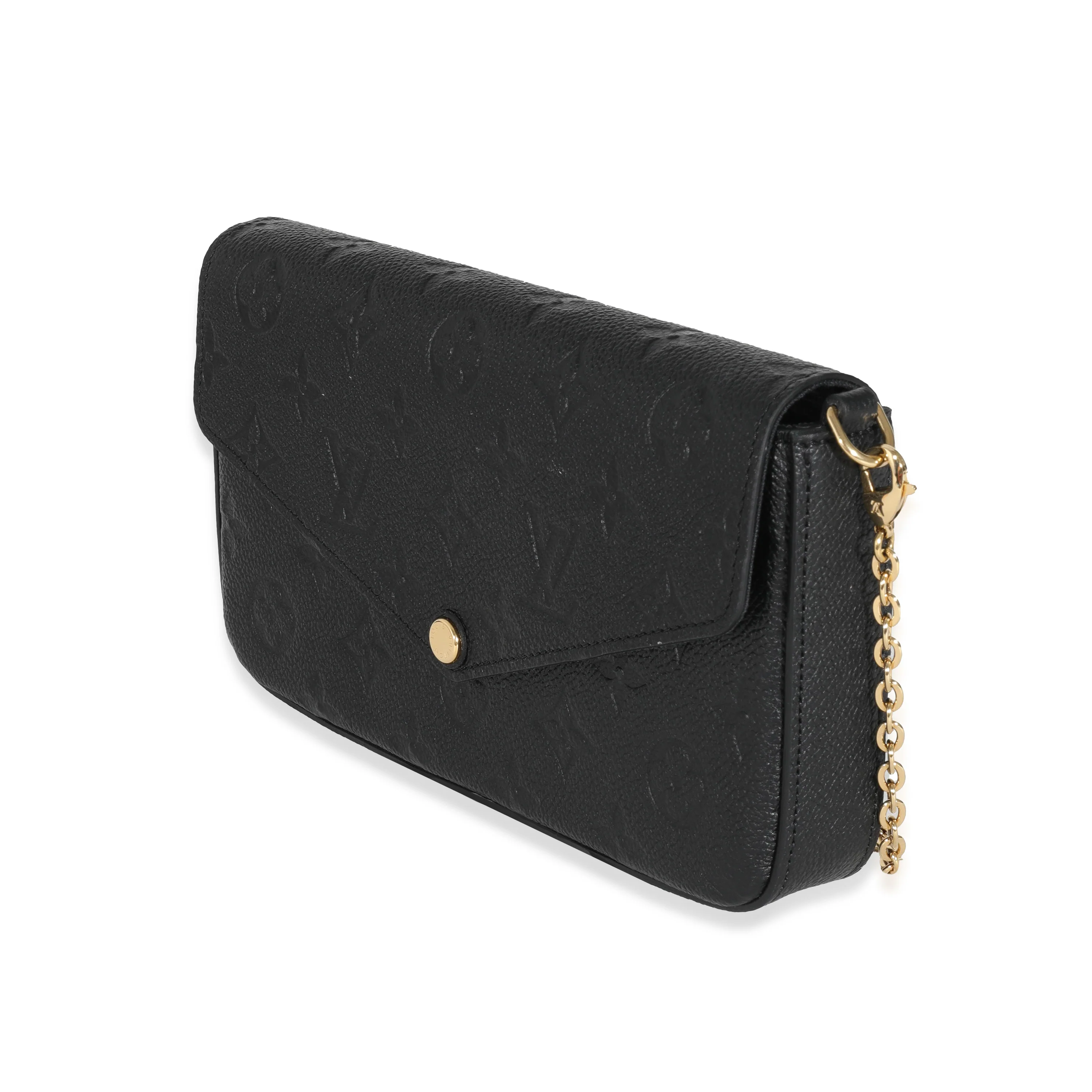 Louis Vuitton Black Monogram Empreinte Félicie Pochette - Image 3