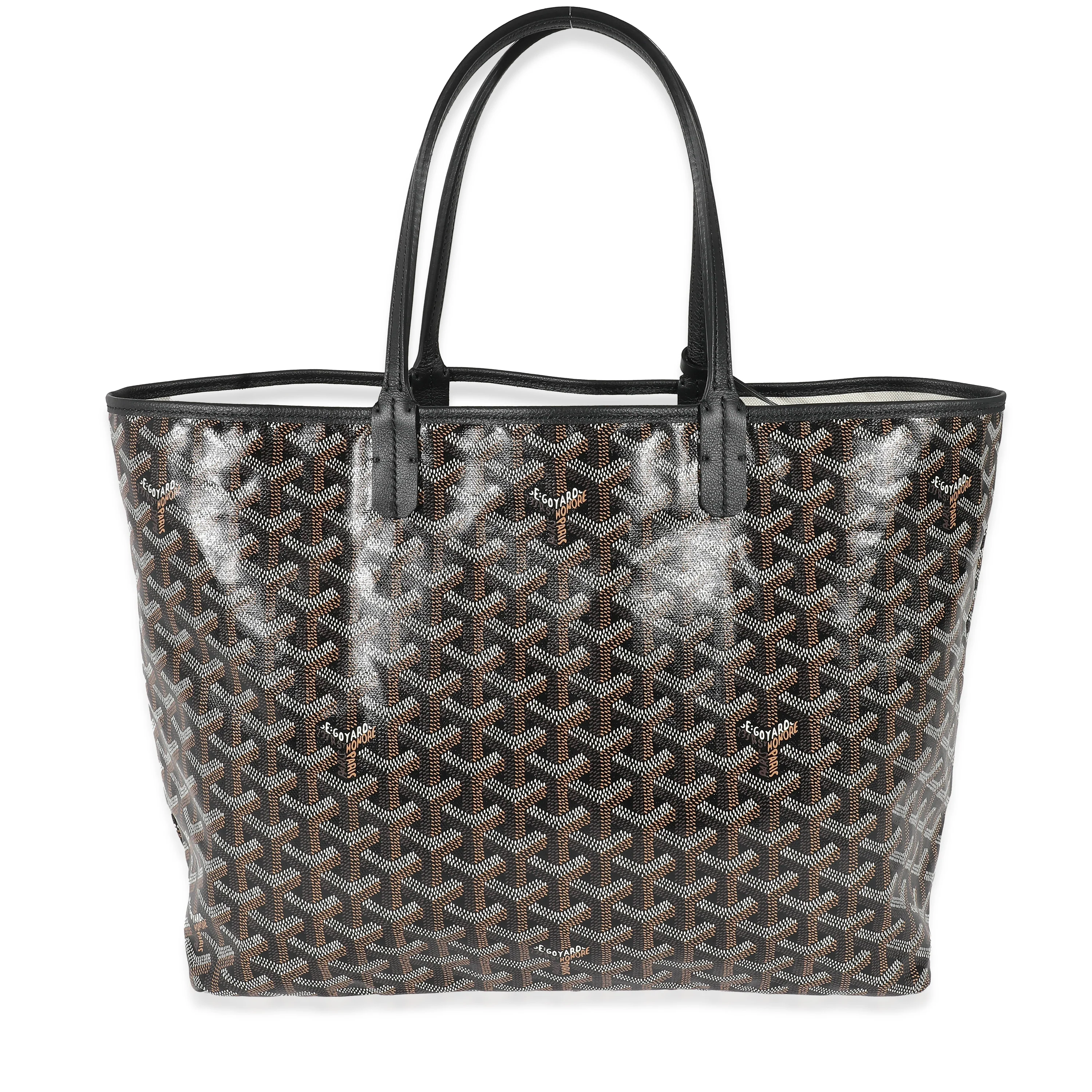 Goyard Black Goyardine Canvas Saint Louis PM - Image 2