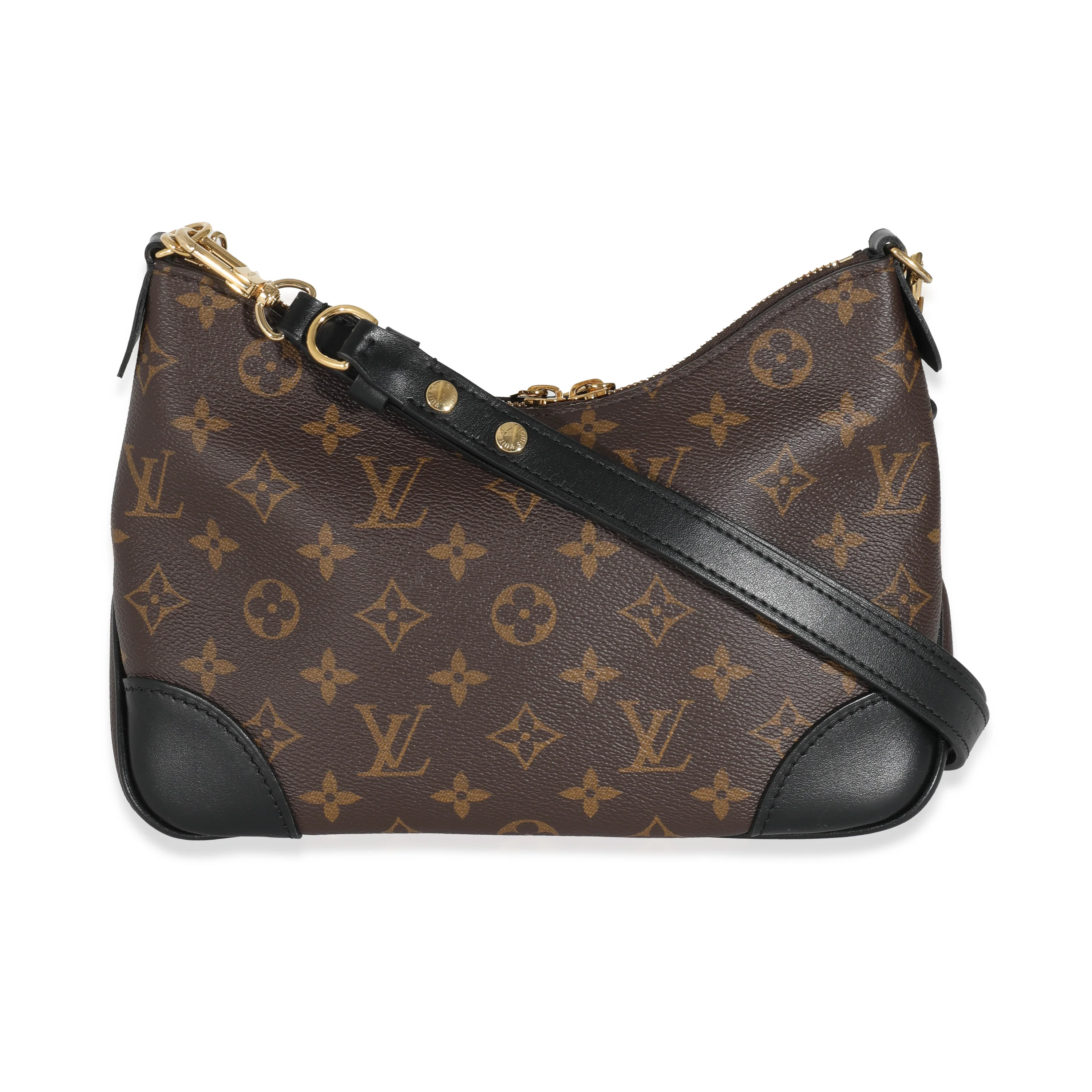 Louis Vuitton Black Monogram Canvas Boulogne NM - Image 3