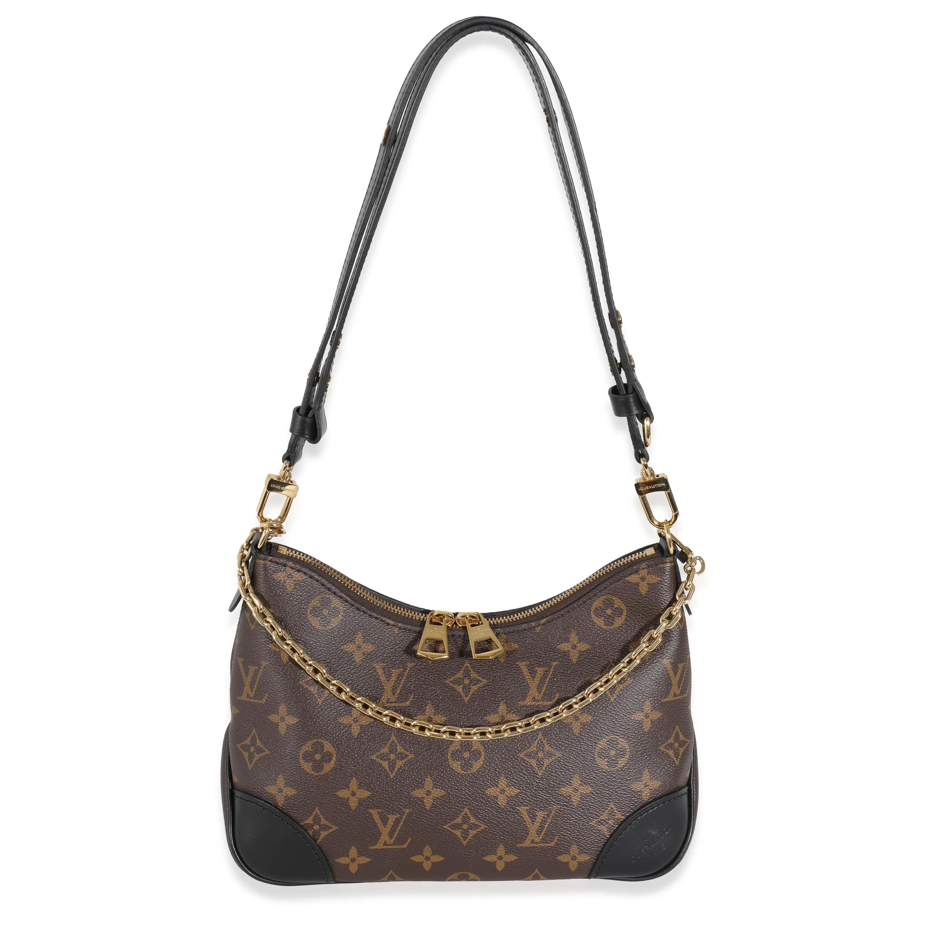 Louis Vuitton Black Monogram Canvas Boulogne NM - Image 4