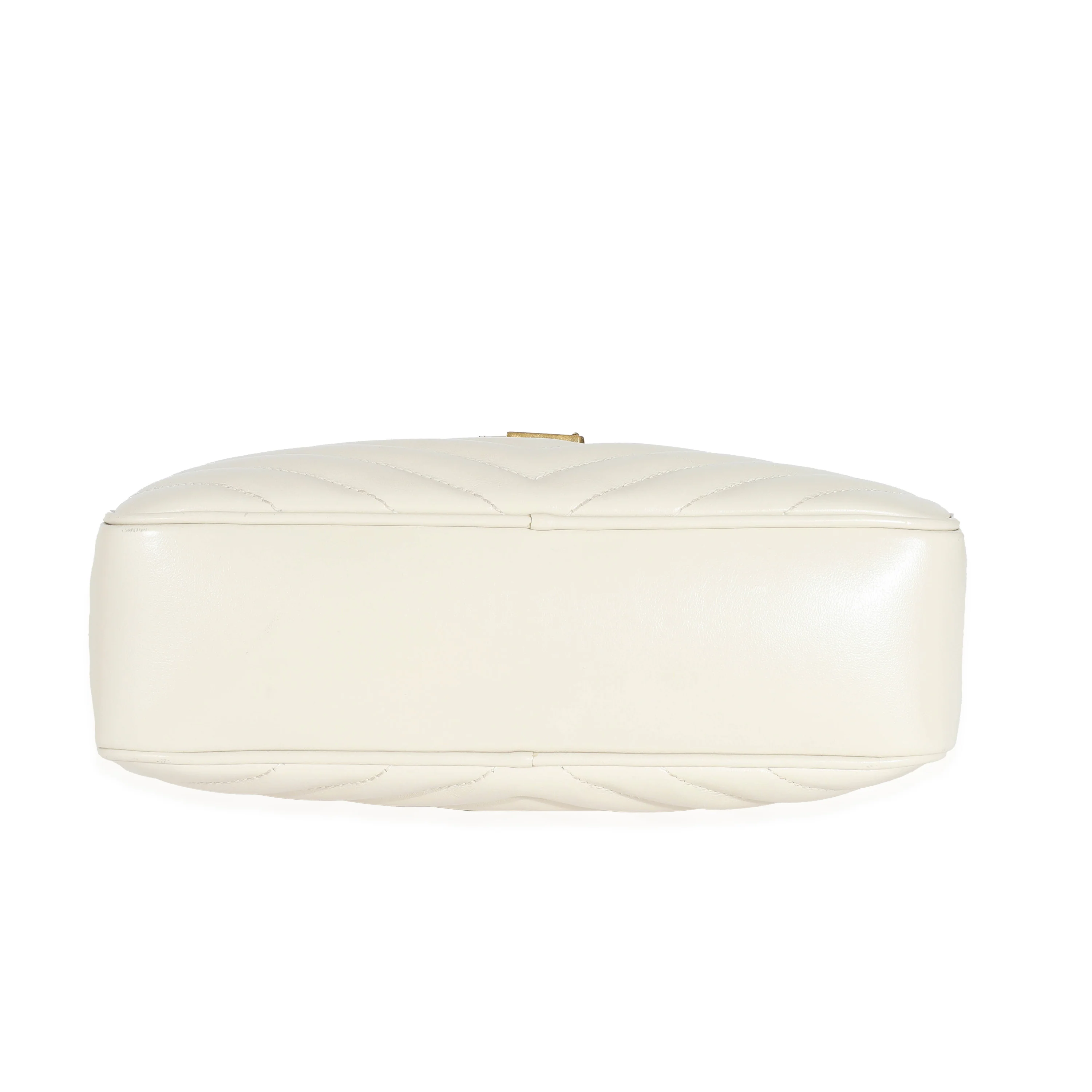 Saint Laurent Cream Calf Leather Lou Camera Bag - Image 4