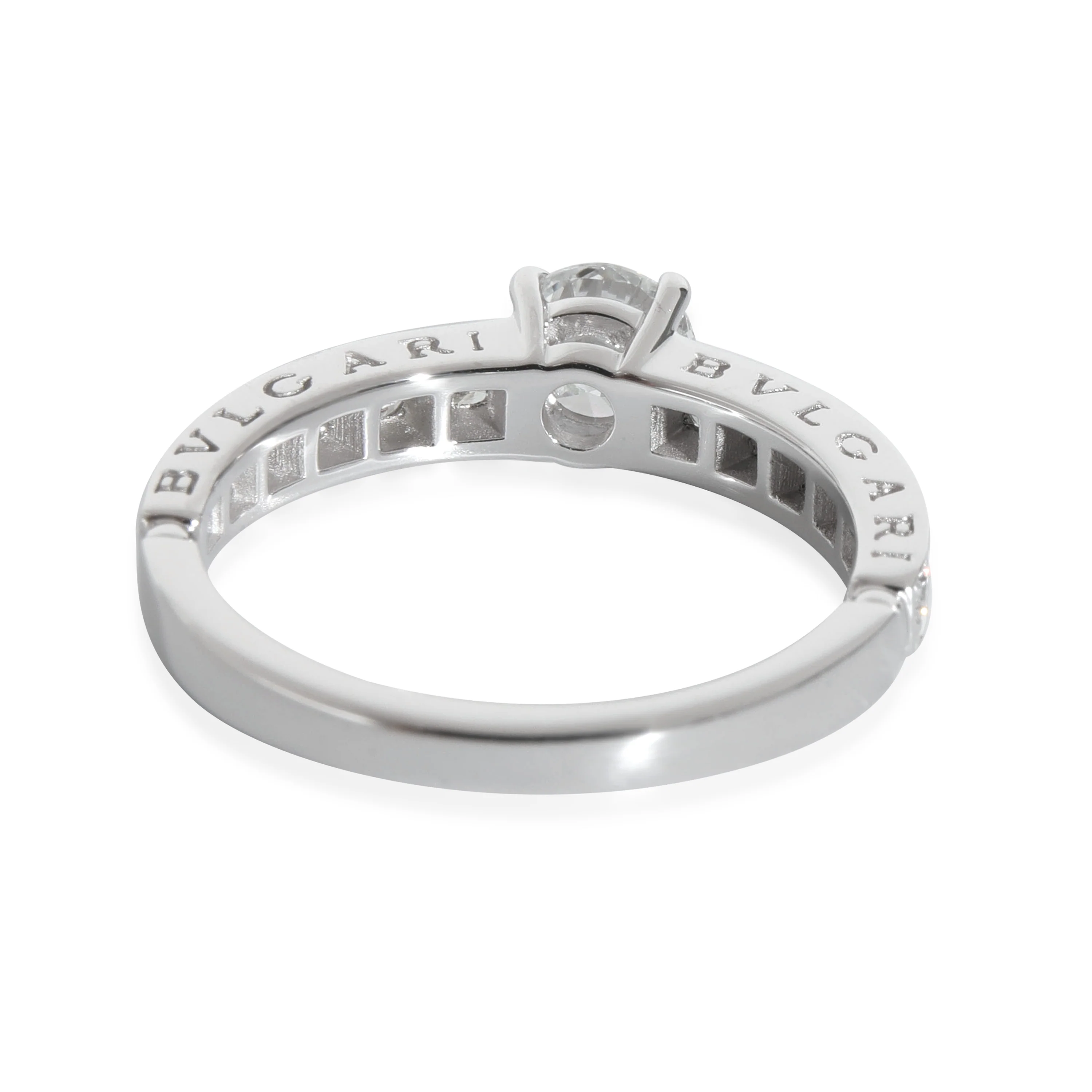 BVLGARI Engagement Ring in  Platinum E VS2 0.71 CTW - Image 4