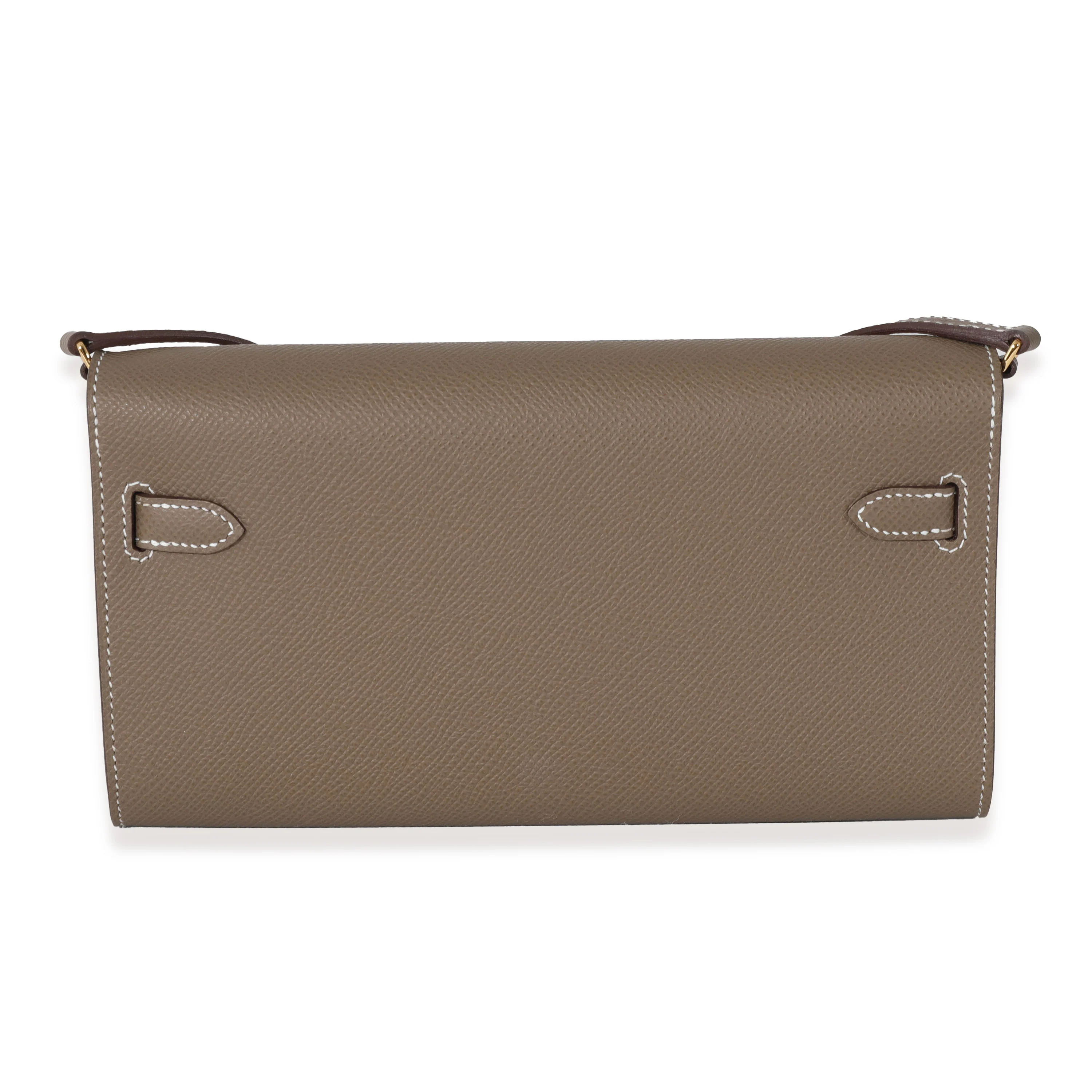 Hermès Etoupe Epsom Kelly To Go GHW - Image 3