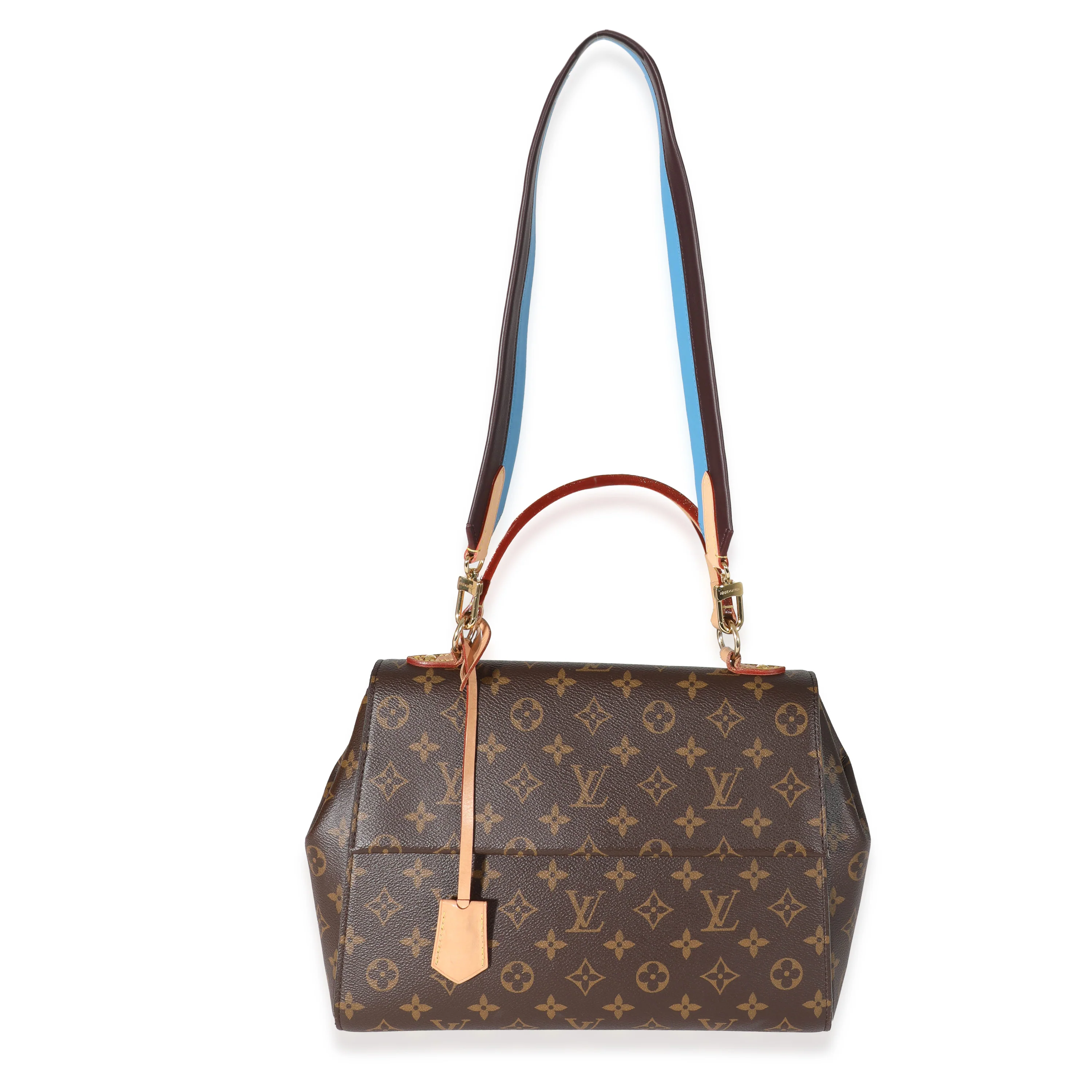 Louis Vuitton Monogram Canvas Blue Glacial Cluny MM - Image 4