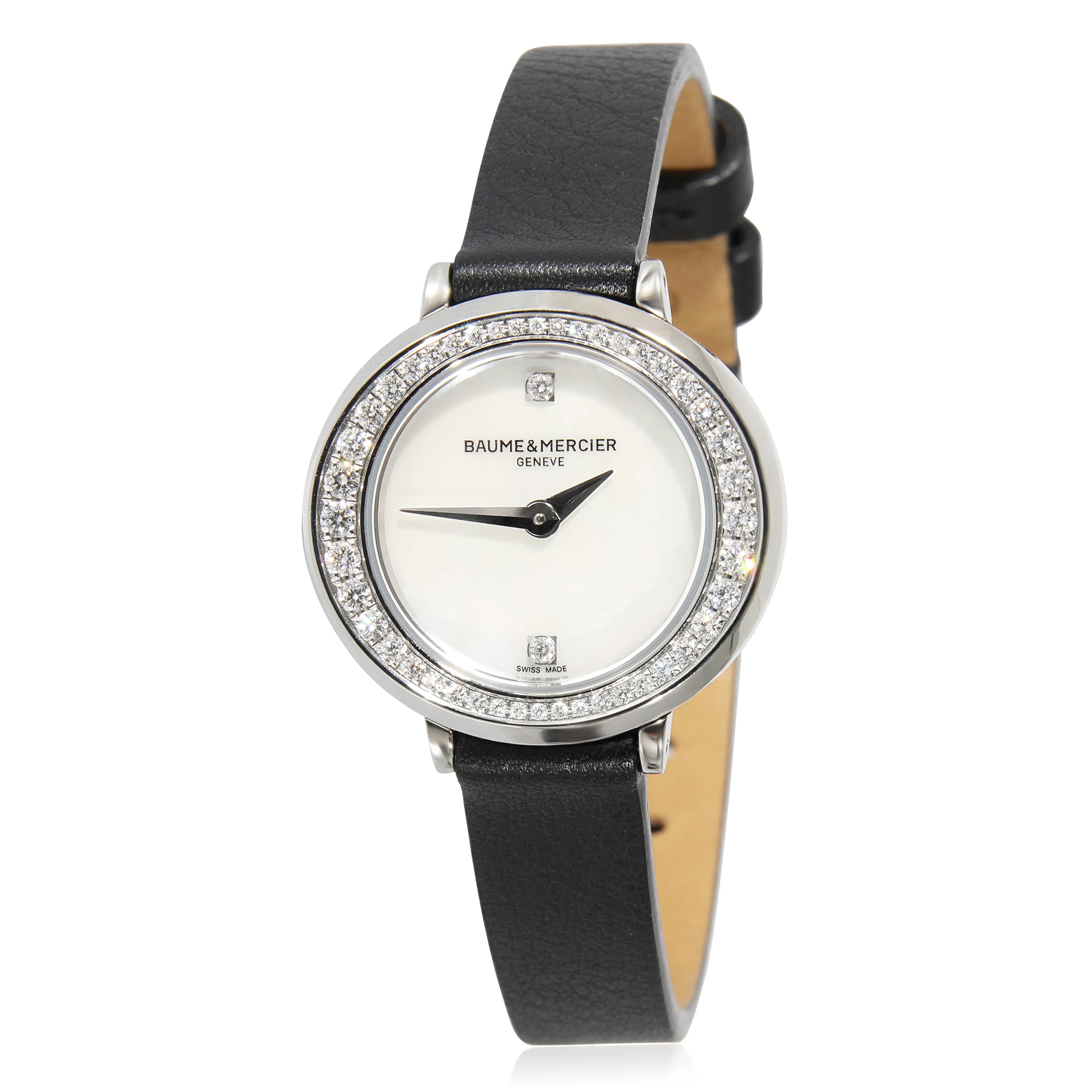 Baume & Mercier Petite Promeses MOA10290 Womens Watch in Stainless Steel
