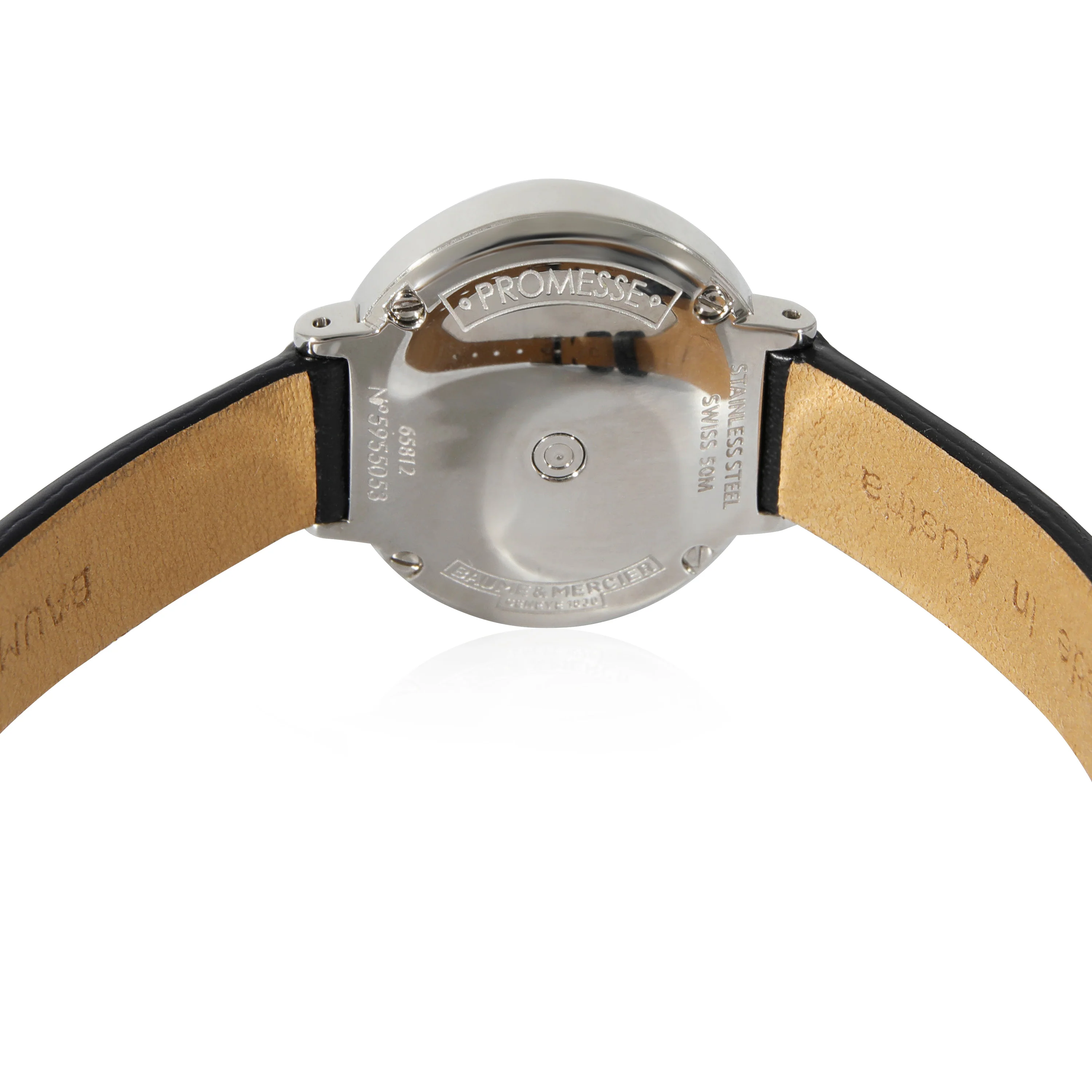 Baume & Mercier Petite Promeses MOA10290 Womens Watch in Stainless Steel - Image 7