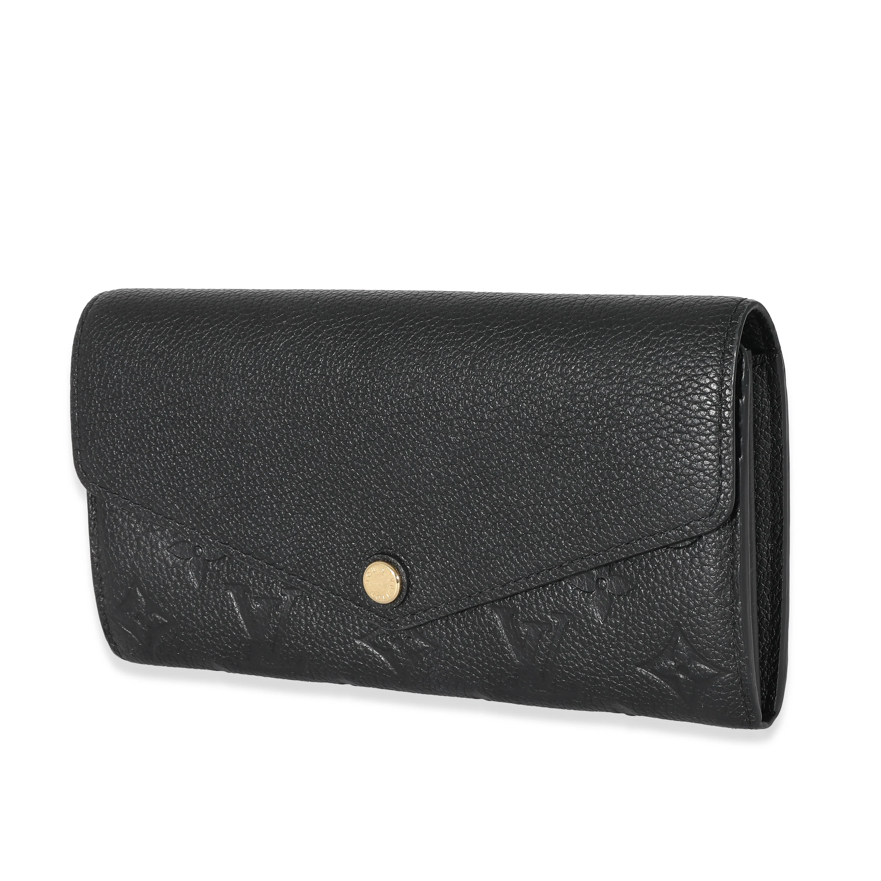 Louis Vuitton Black Empreinte Sarah Wallet - Image 2