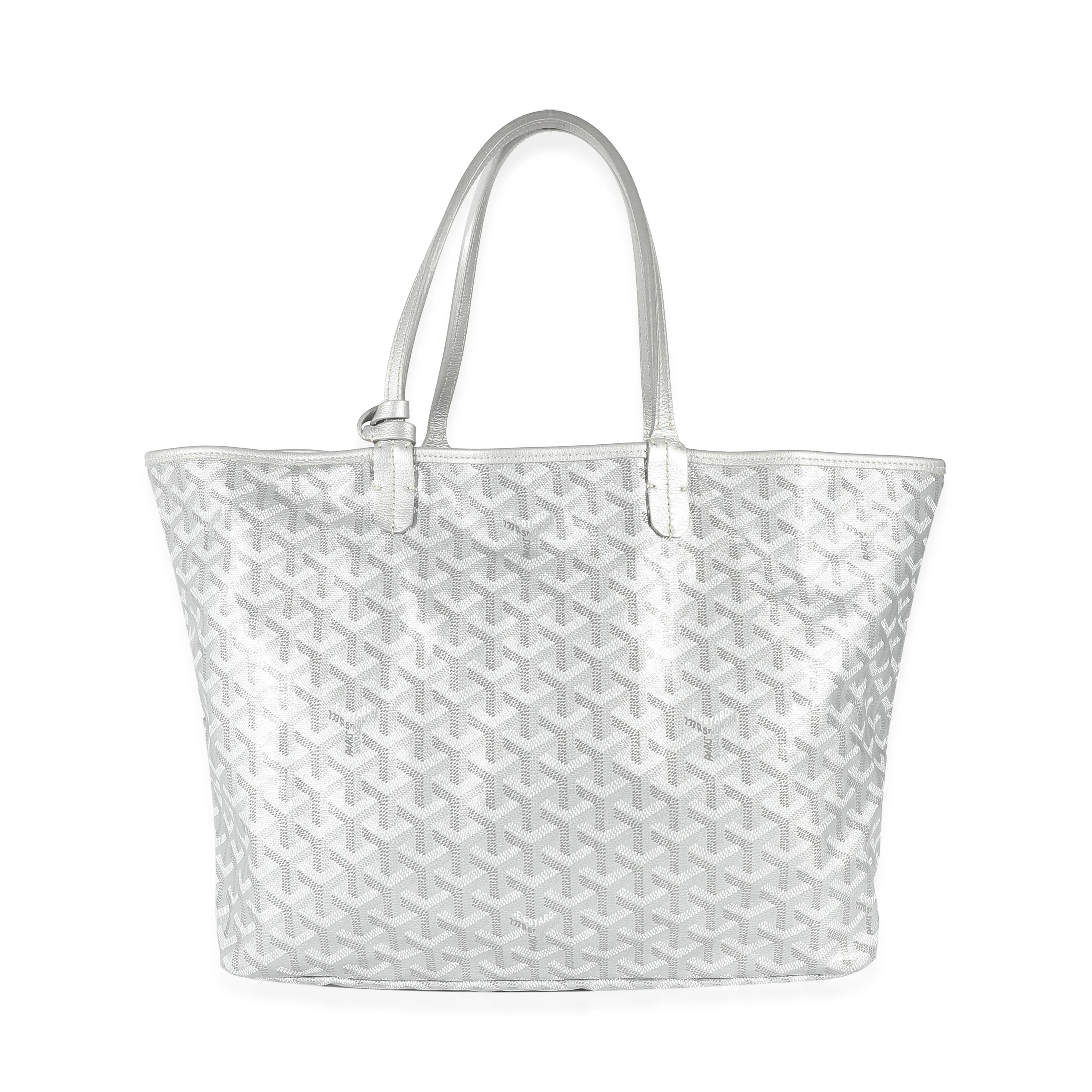 Goyard Silver Goyardine Saint Louis PM - Image 4