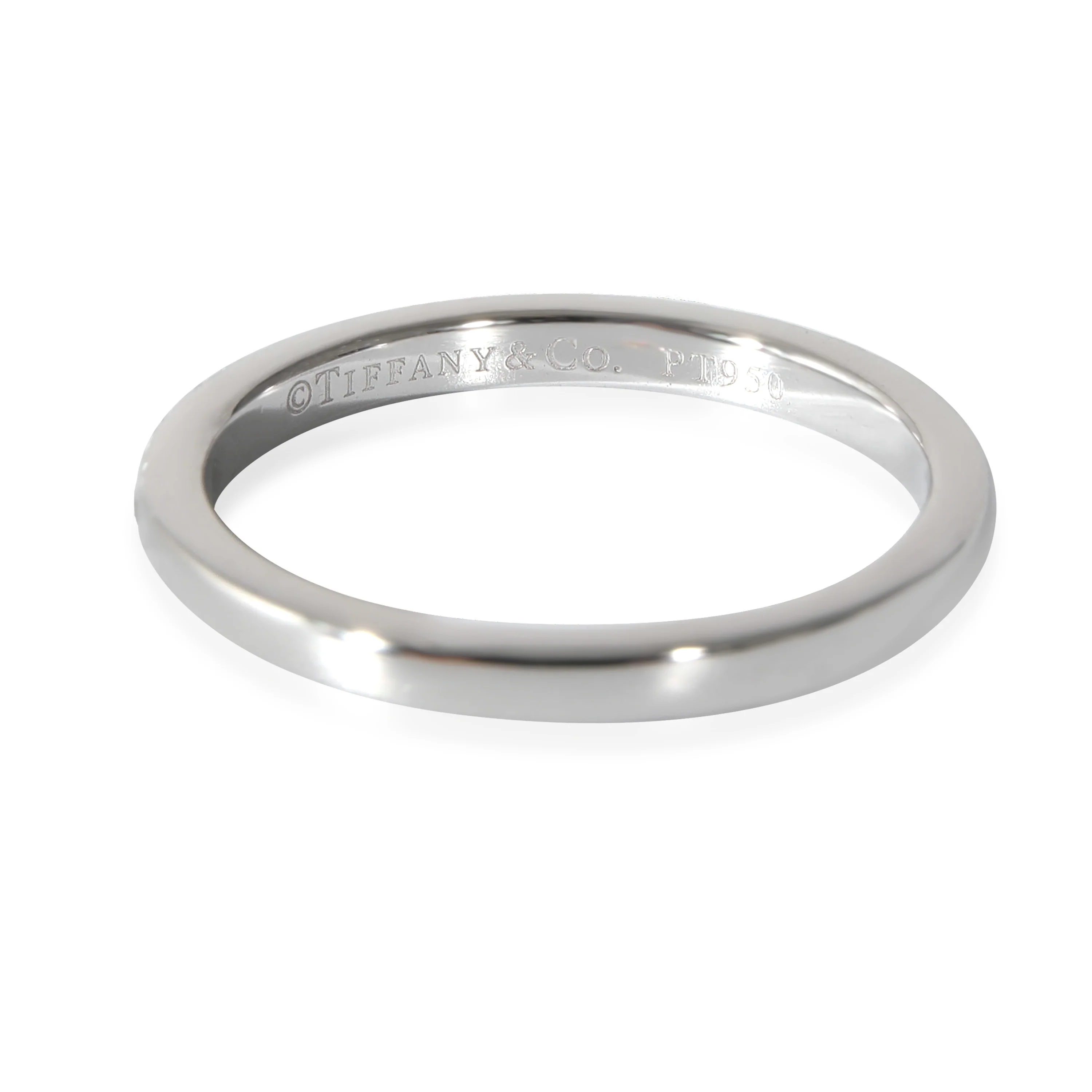Tiffany & Co. Novo Wedding Band in  Platinum 0.16 CTW - Image 3