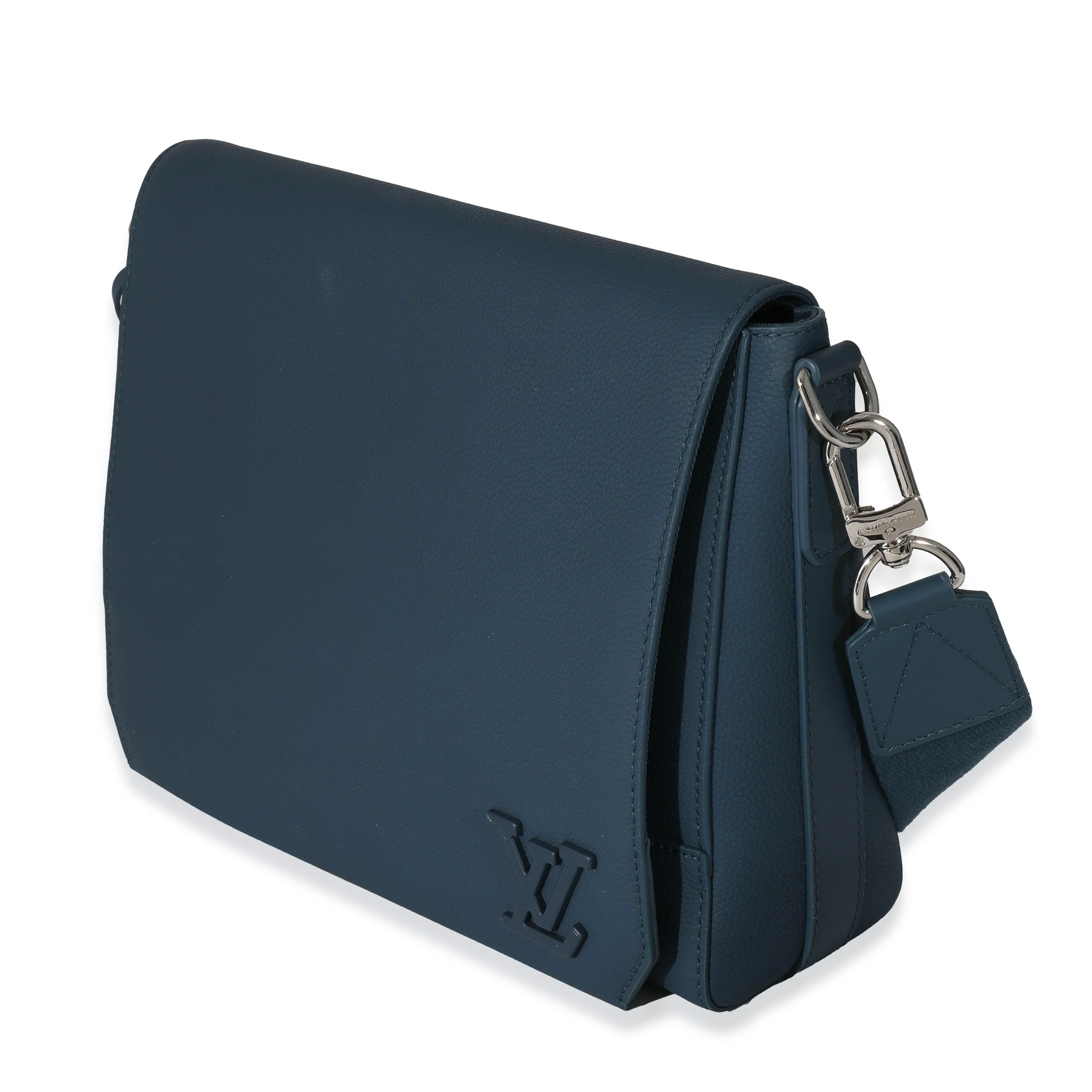 Blue Cowhide Aerogram Takeoff Messenger - Image 2