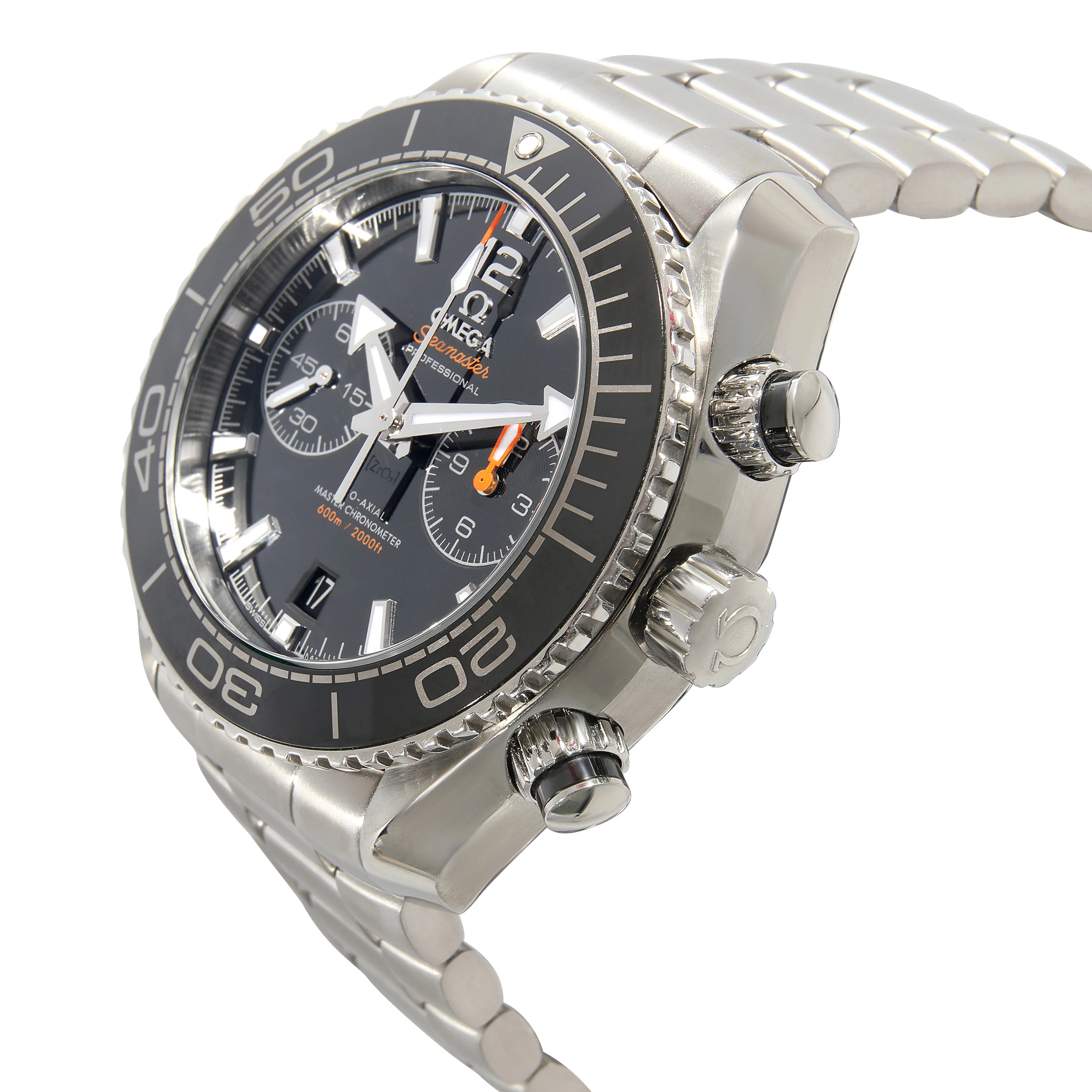 Seamaster Planet Ocean Diver 215.30.46.51.01.001 Mens Watch in Stainless - Image 3