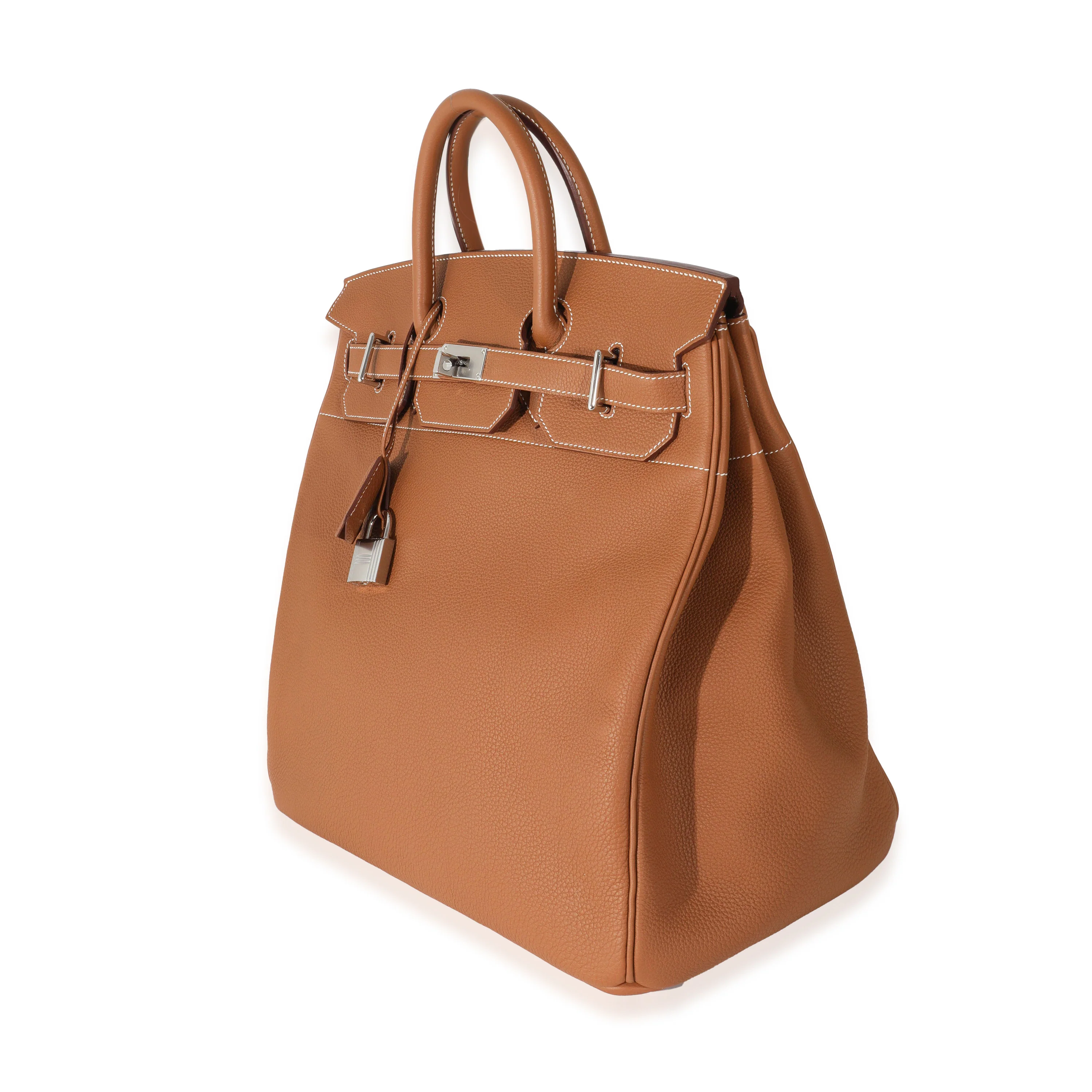 Hermes Gold Togo HAC Birkin 40 PHW - Image 2