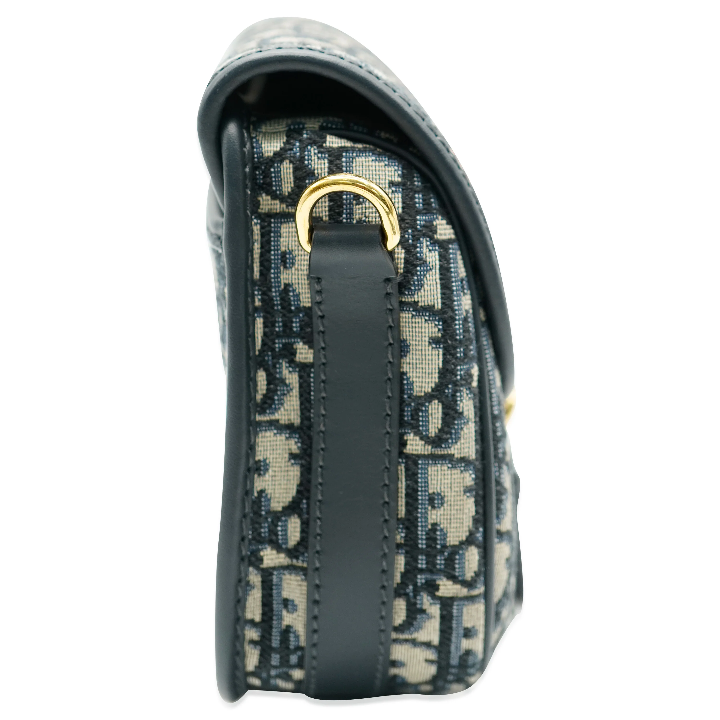 Christian Dior Blue Oblique Jacquard Medium Bobby Bag - Image 3