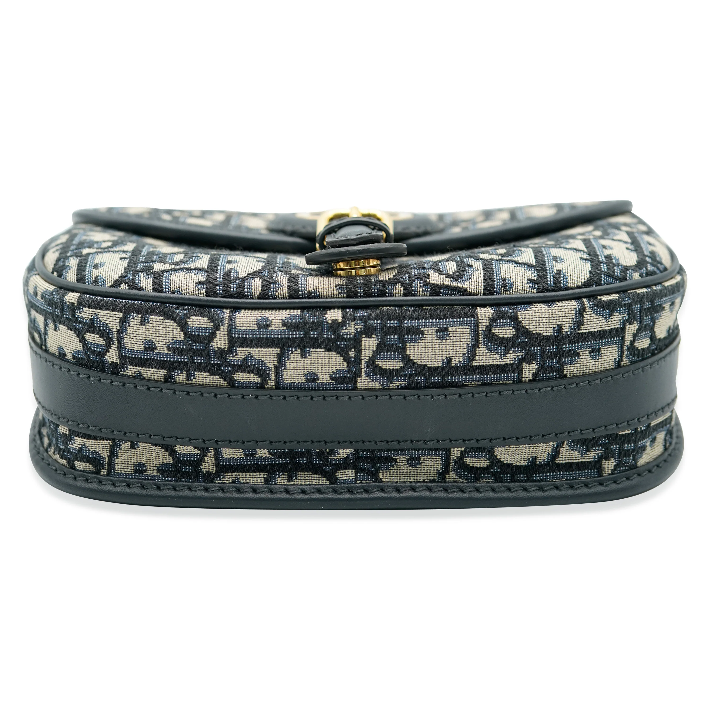 Christian Dior Blue Oblique Jacquard Medium Bobby Bag - Image 7
