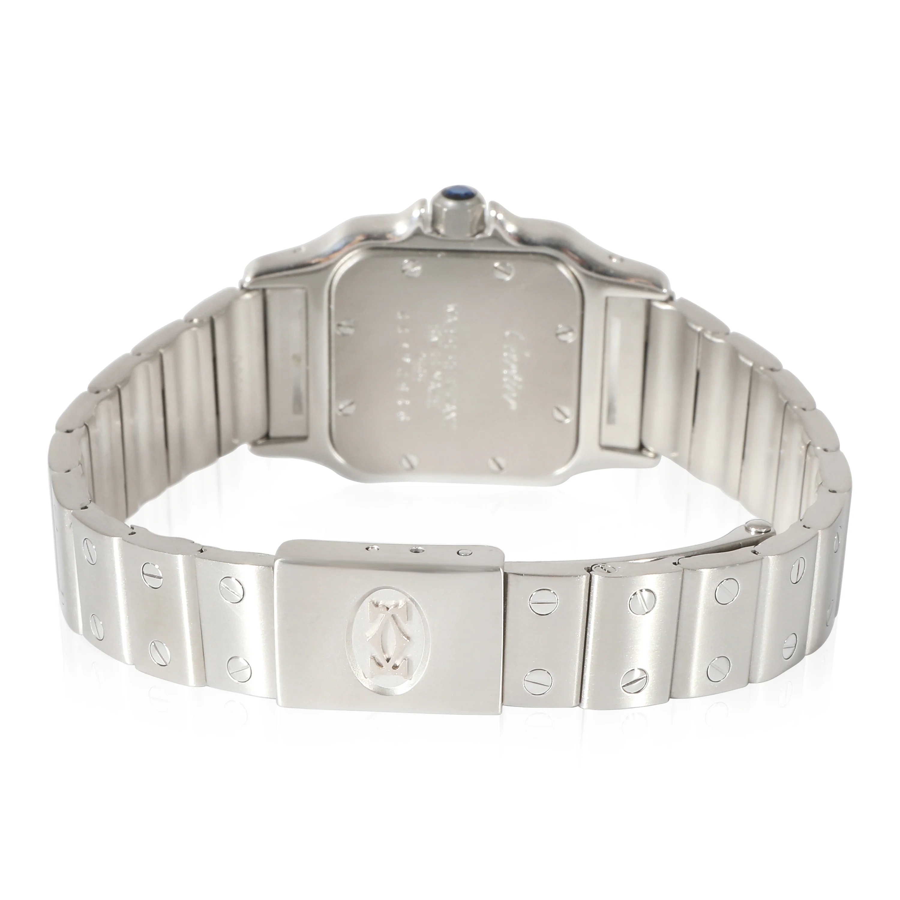 Cartier Santos de Cartier 1565 Womens Watch in  Stainless Steel - Image 4
