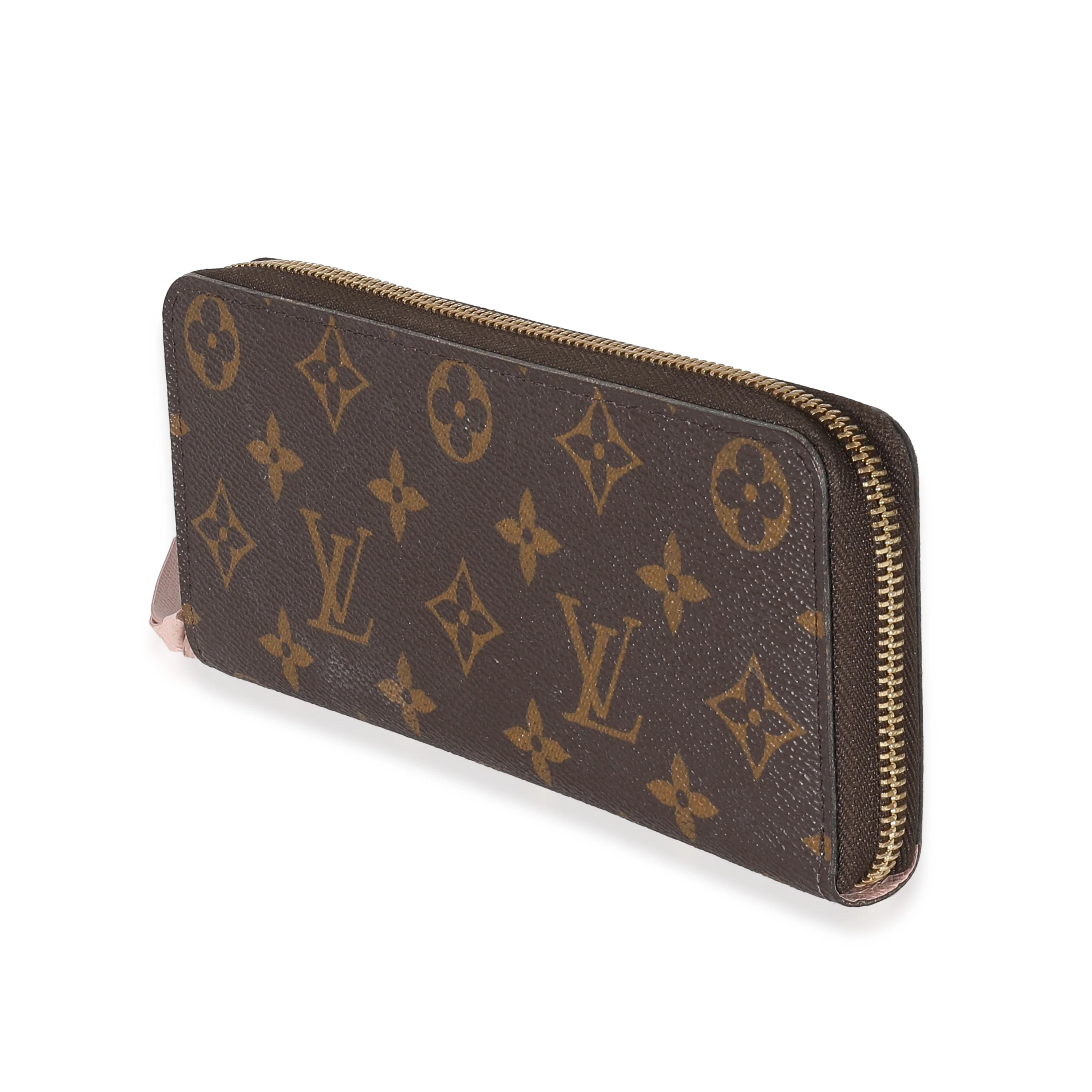 Louis Vuitton Monogram Canvas Rose Ballerine Clemence Wallet - Image 2