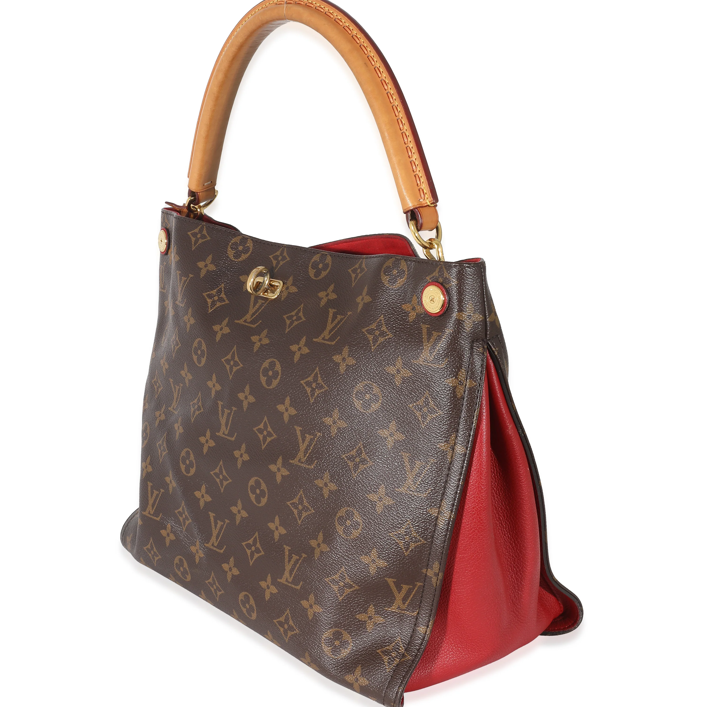 Louis Vuitton Cherry Monogram Canvas Gaia Hobo - Image 2