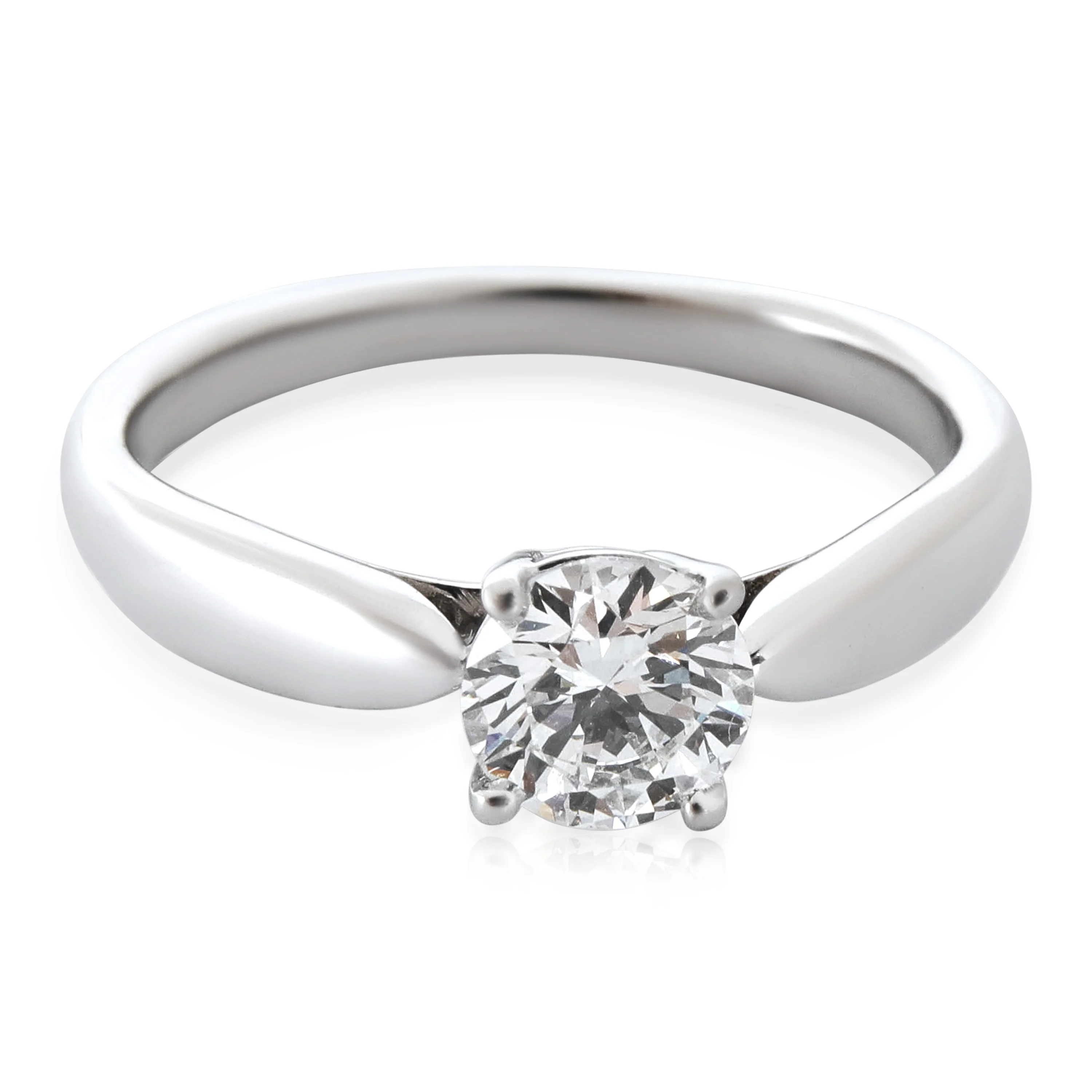 Harmony Engagement Ring in Platinum F VVS2 0.57 CTW