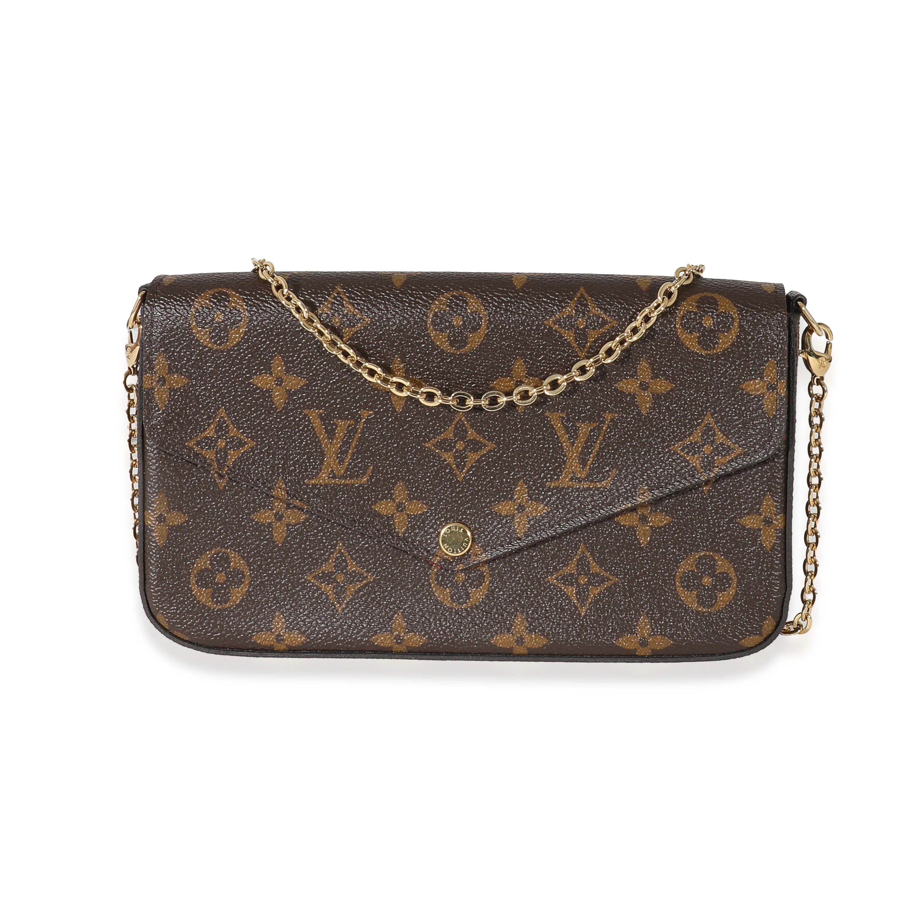 Louis Vuitton Fuchsia Monogram Canvas Pochette Félicie