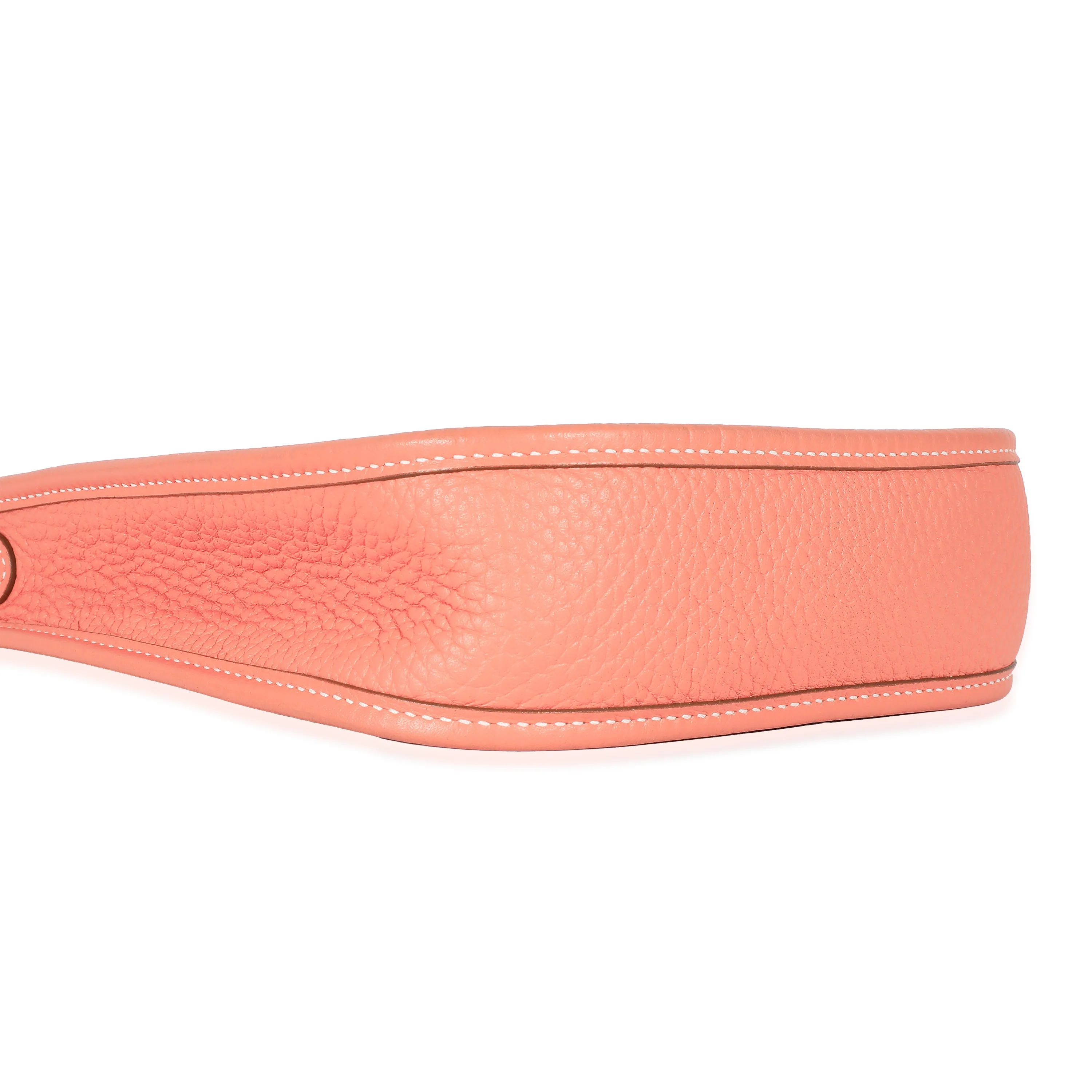 Hermès Clemence Flamingo Coral Mini Evelyne TPM 16 - Image 6