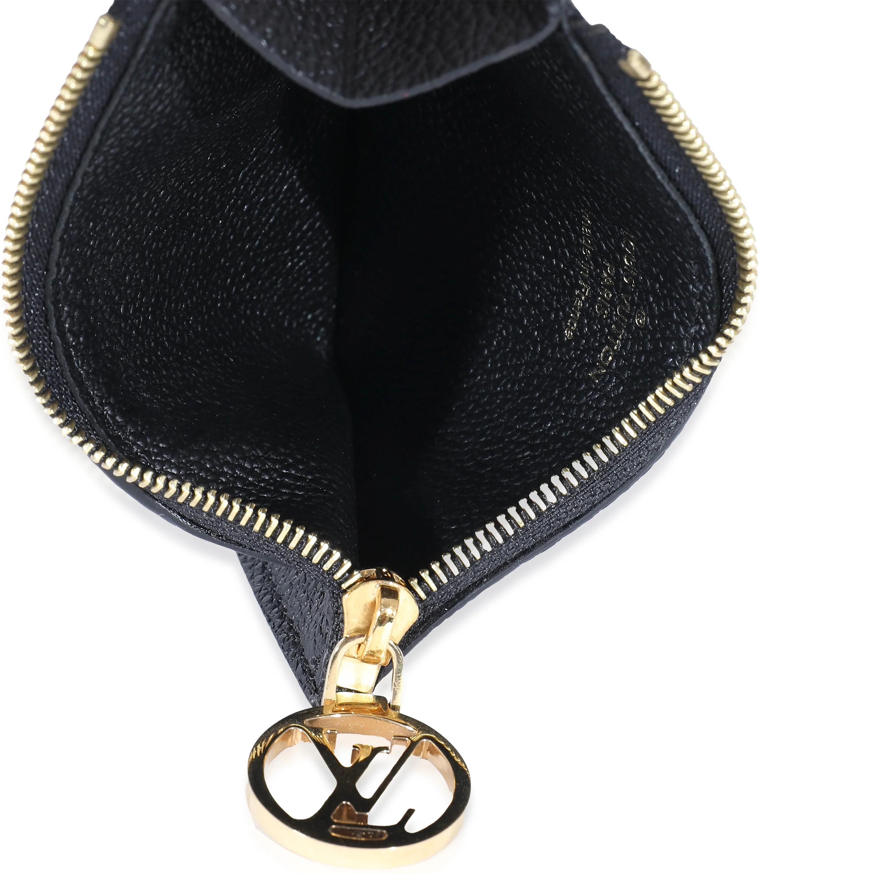 Louis Vuitton Black Empreinte Romy Card Holder - Image 4