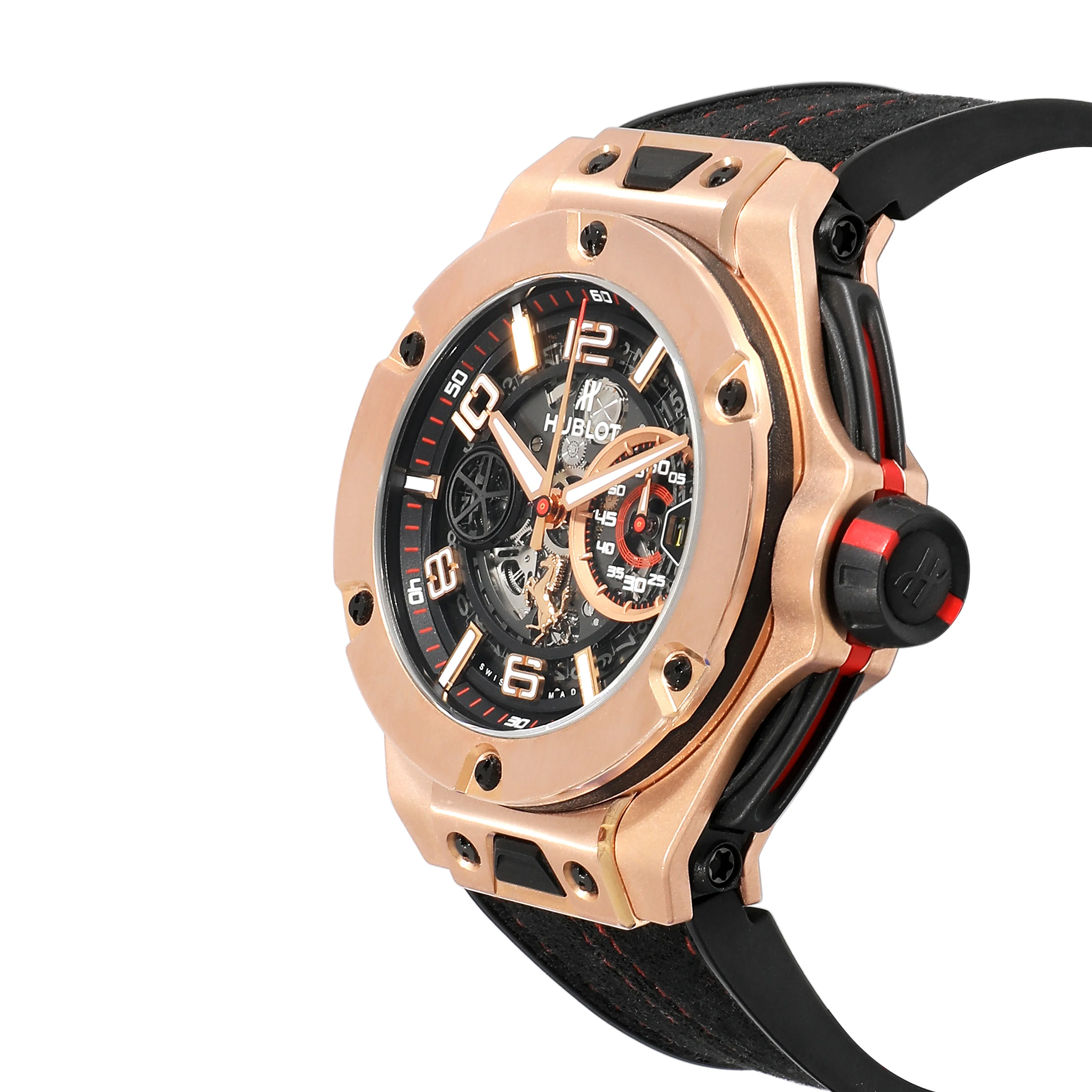 Hublot Big Bang Unico Ferrari 402.OX.0138.WR Mens Watch in 18kt Titanium/Rose G - Image 3