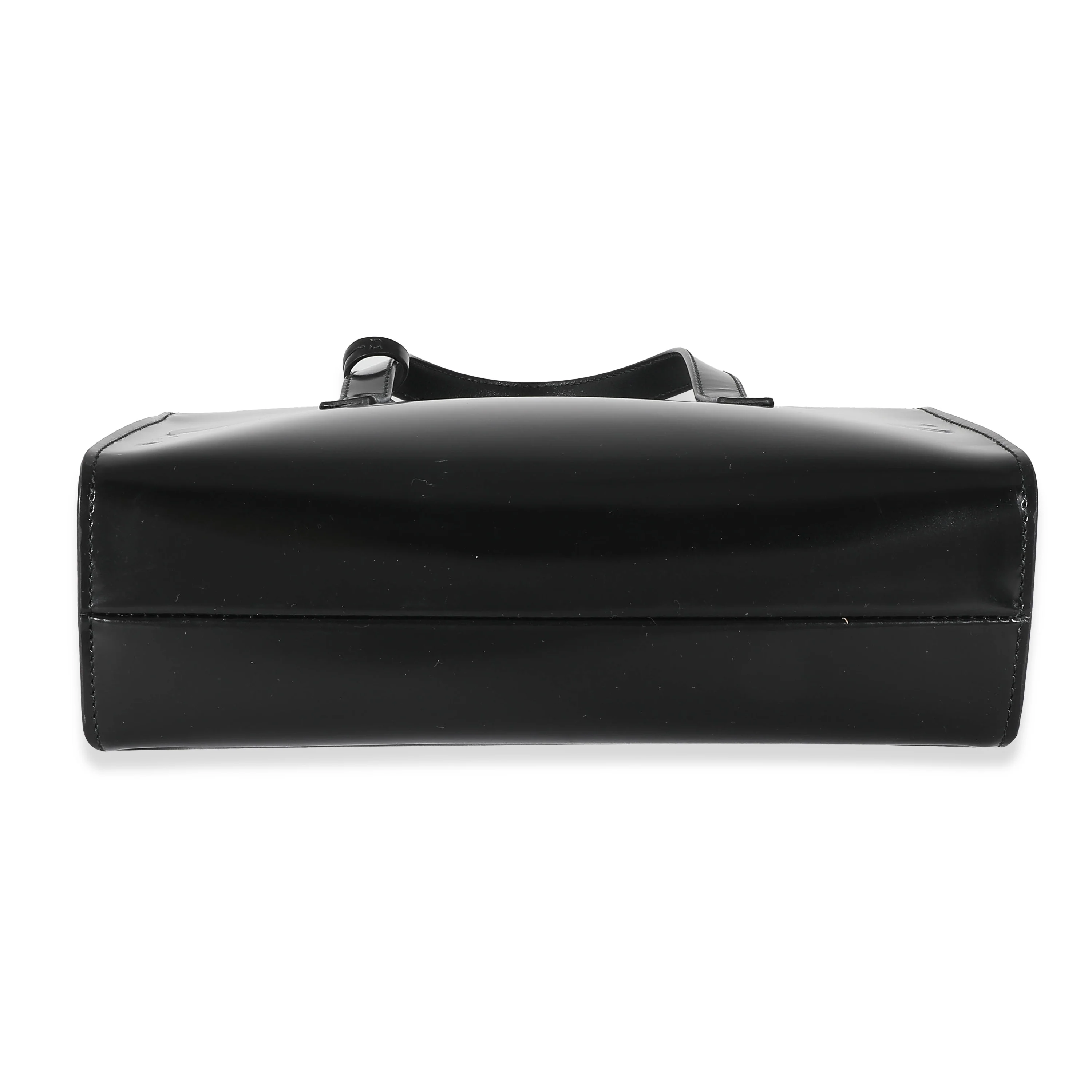 Black Brushed Calfskin Mini Re-Edition 1995 Bag - Image 6
