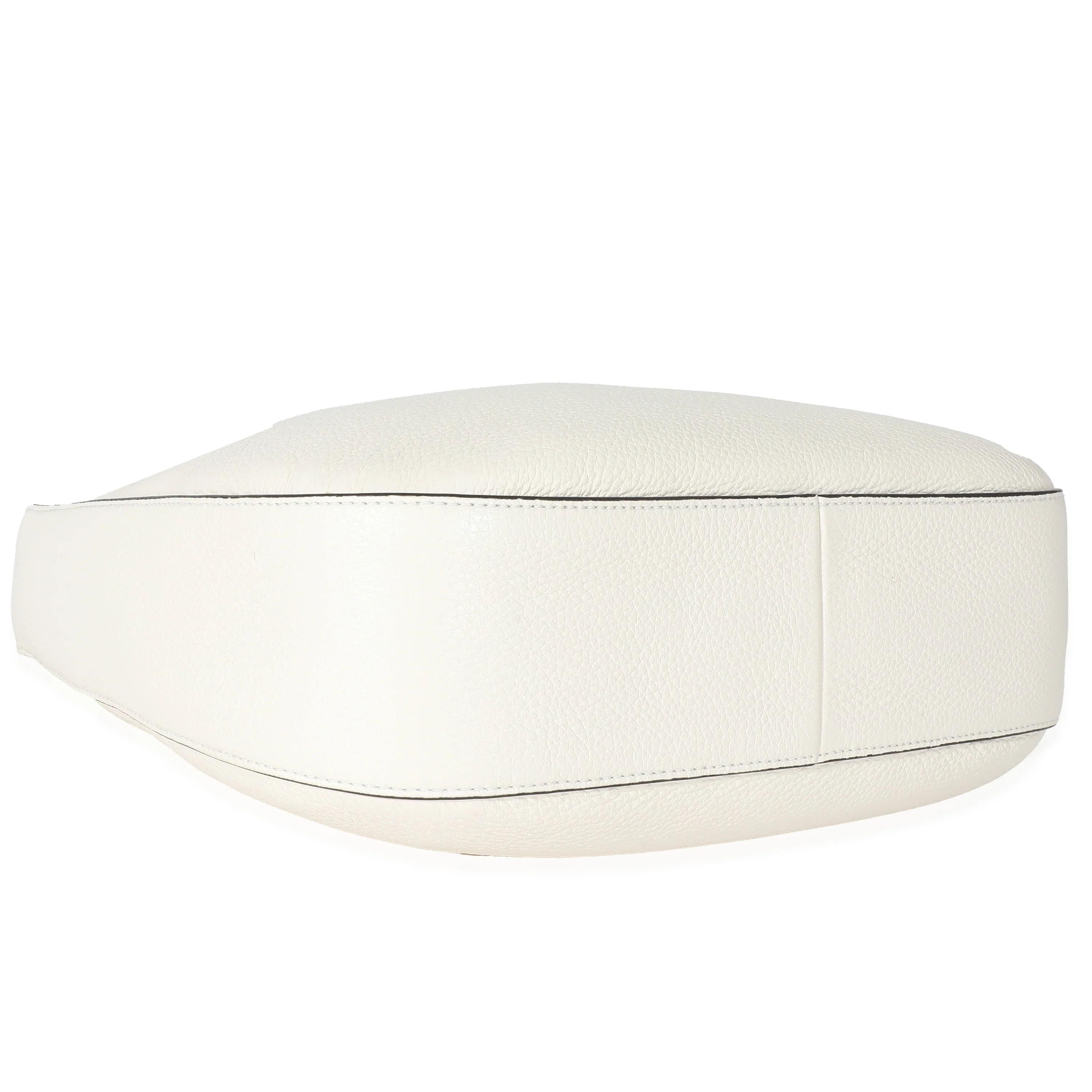 Prada White Vitello Daino Web Crossbody - Image 5