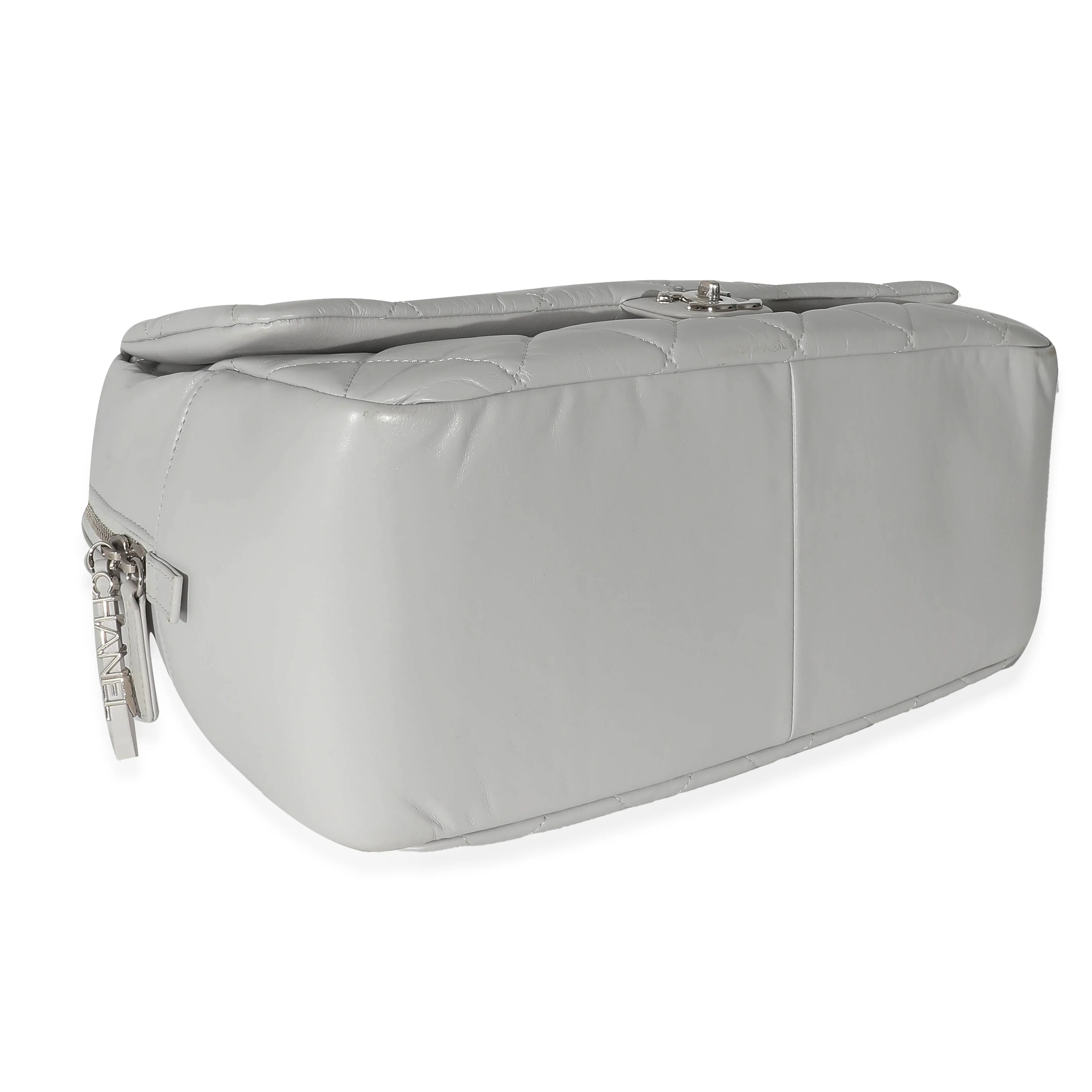 Grey Calfskin Express Bowling Bag - Image 6