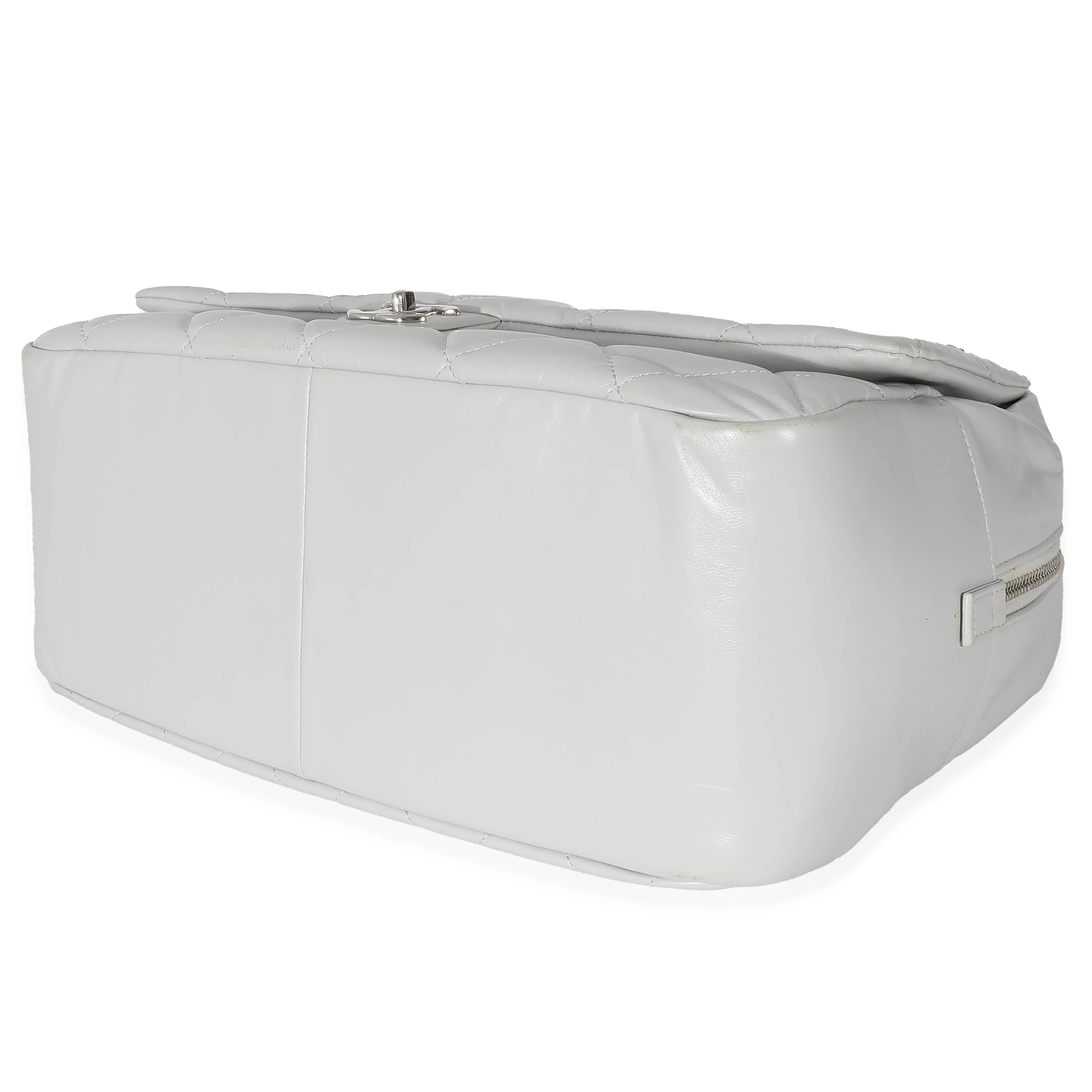 Grey Calfskin Express Bowling Bag - Image 7