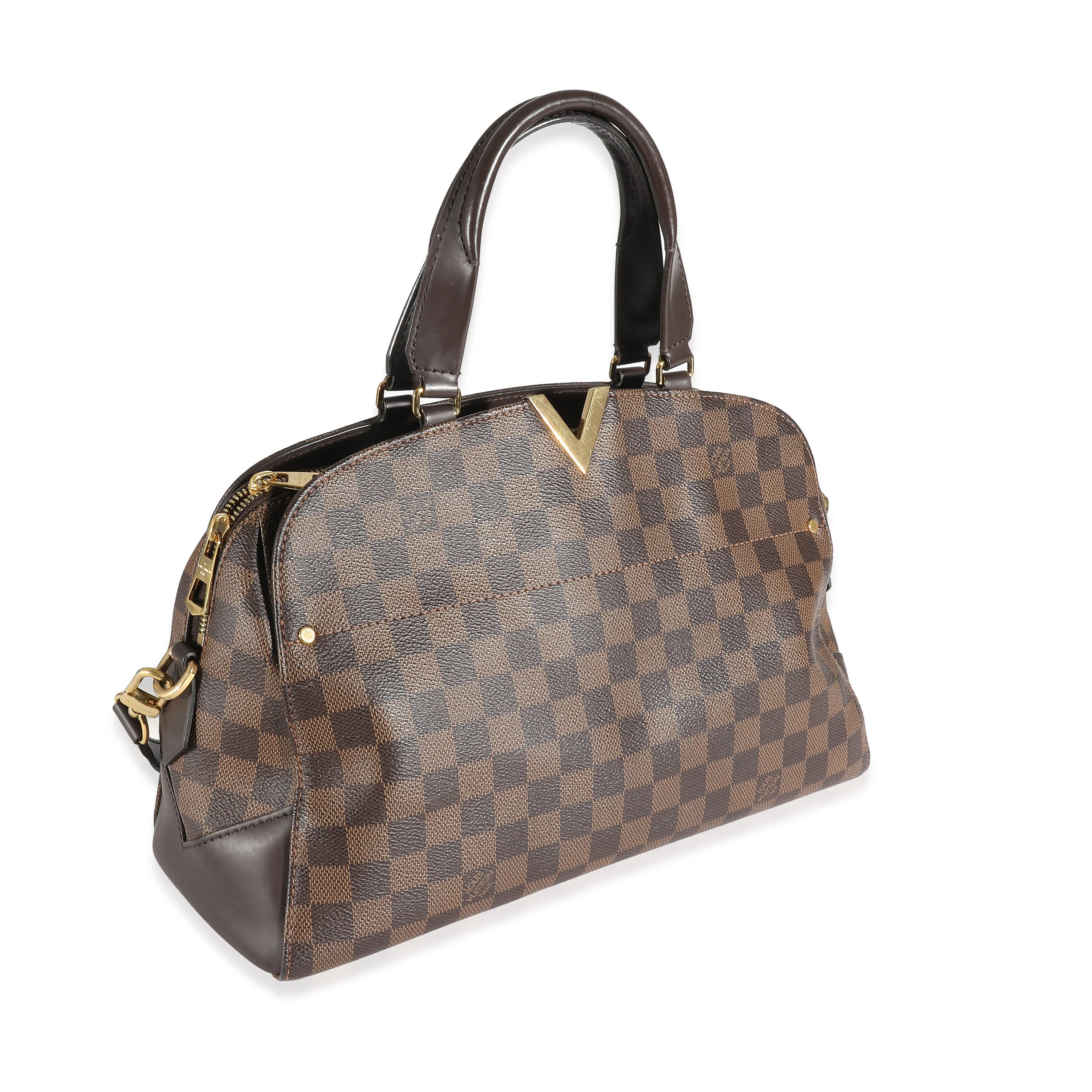 Damier Ebene Canvas Kensington Bowling Bag - Image 3