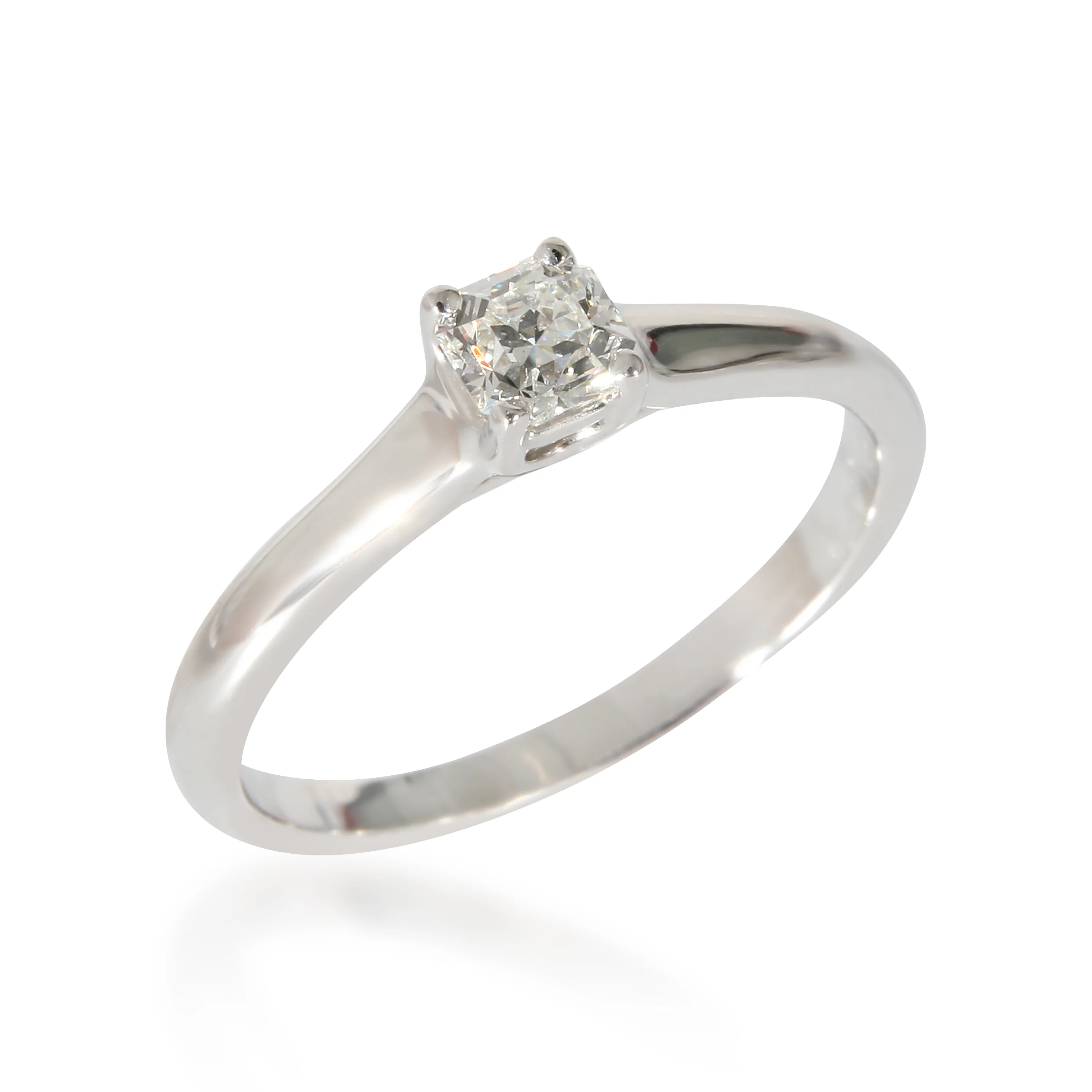 Tiffany & Co. Lucida Diamond Engagement Ring in  Platinum H VVS1 0.32 CTW - Image 8