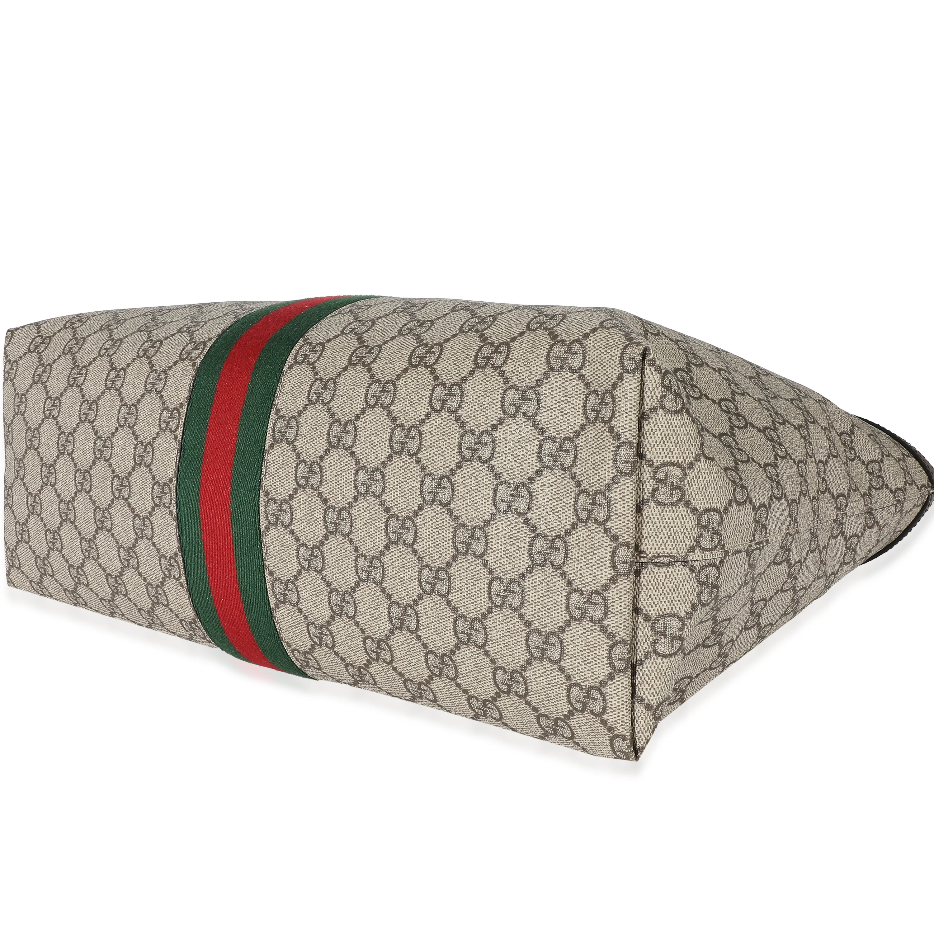 Gucci GG Supreme Medium Ophidia Web Tote - Image 6