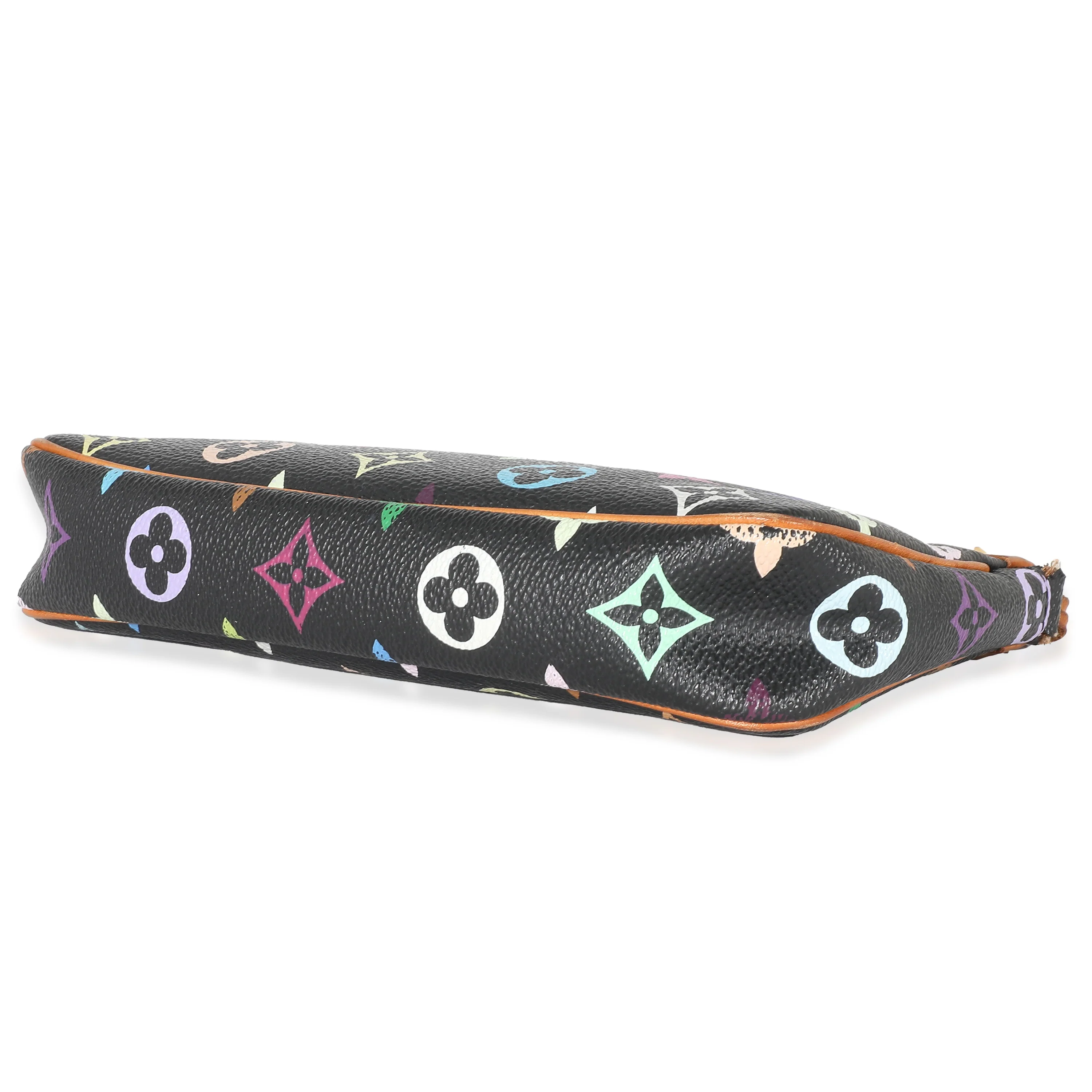 x Takashi Murakami Black Multicolore Canvas Pochette Accessoires - Image 3
