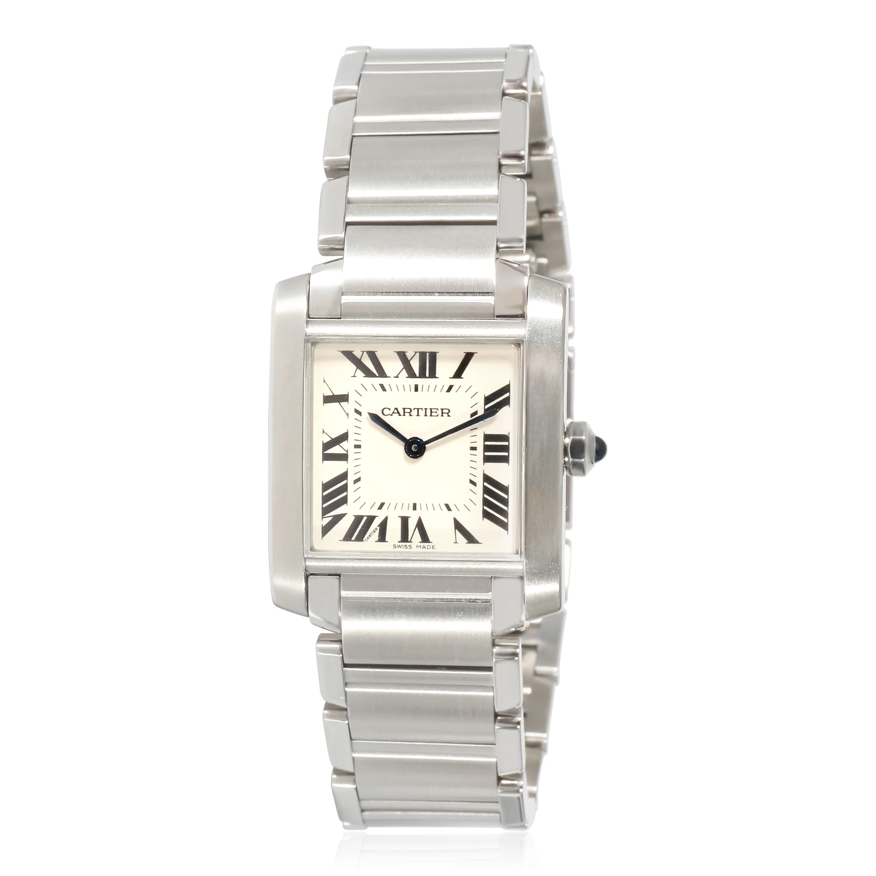 Cartier Tank Francaise WSTA0005 Unisex Watch in Stainless Steel - Image 2