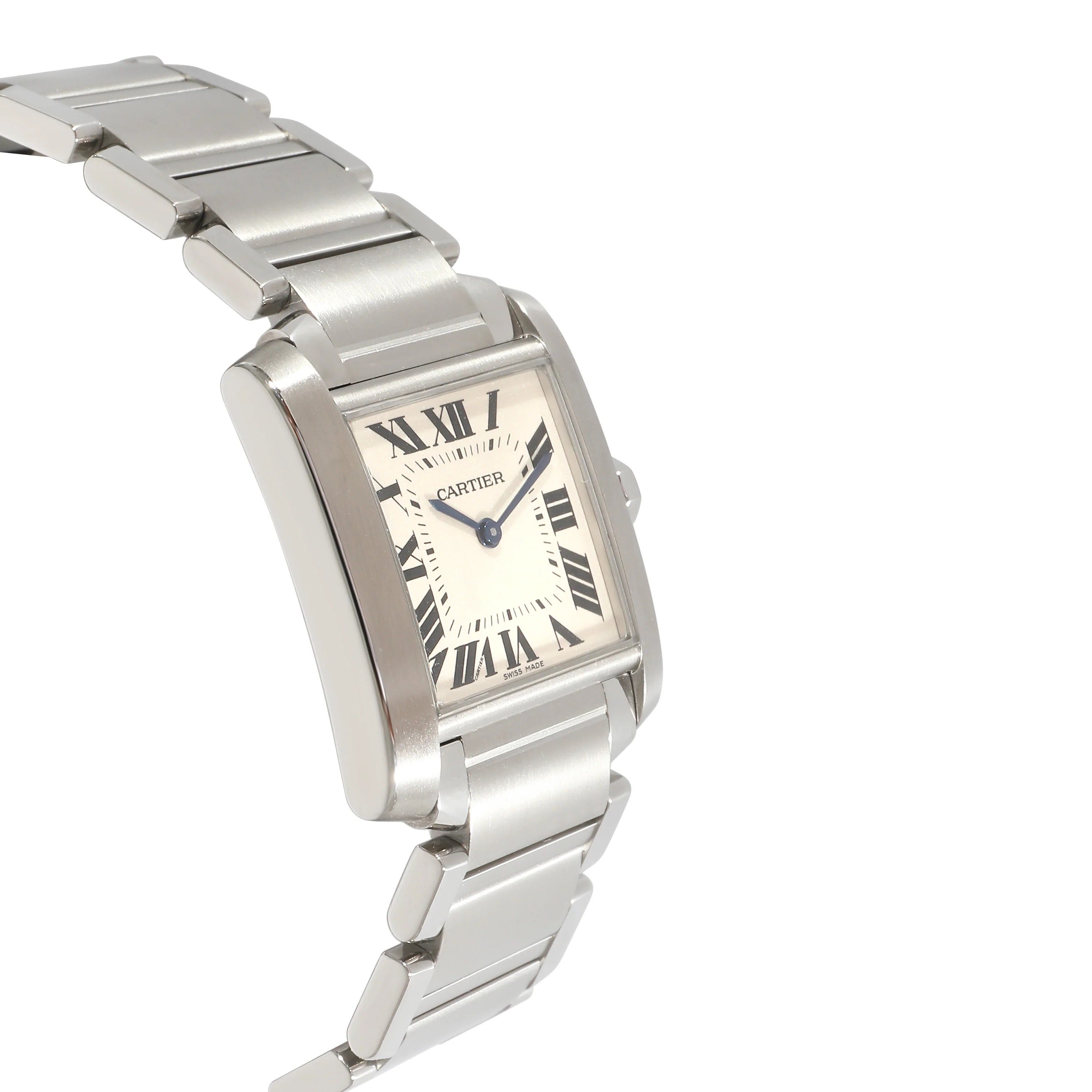 Cartier Tank Francaise WSTA0005 Unisex Watch in Stainless Steel - Image 3