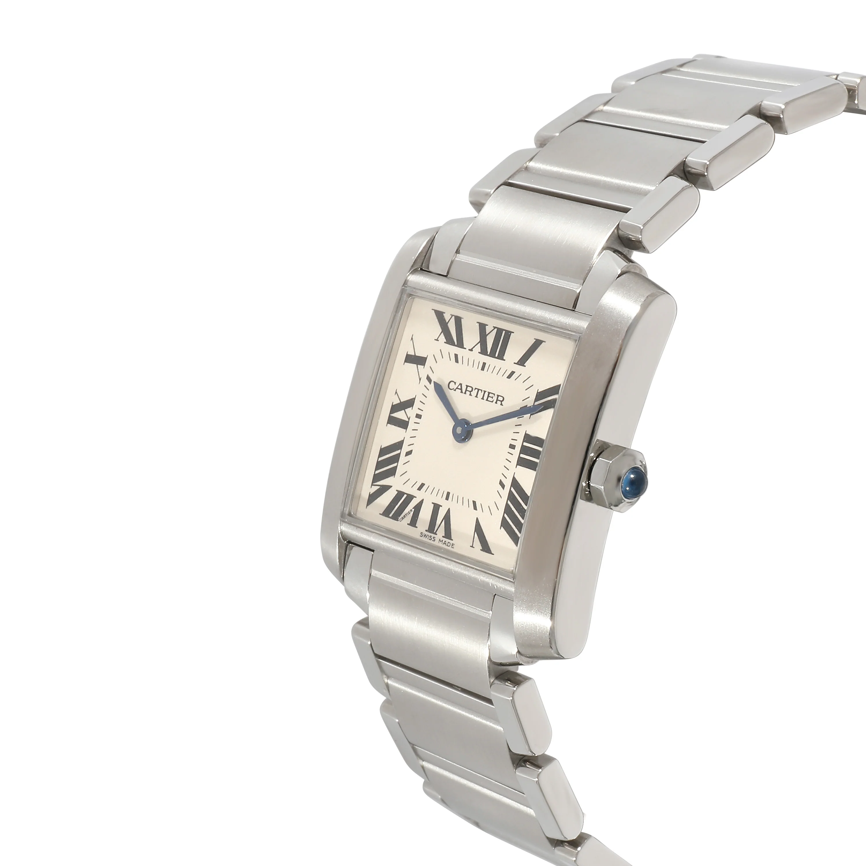 Cartier Tank Francaise WSTA0005 Unisex Watch in Stainless Steel - Image 6