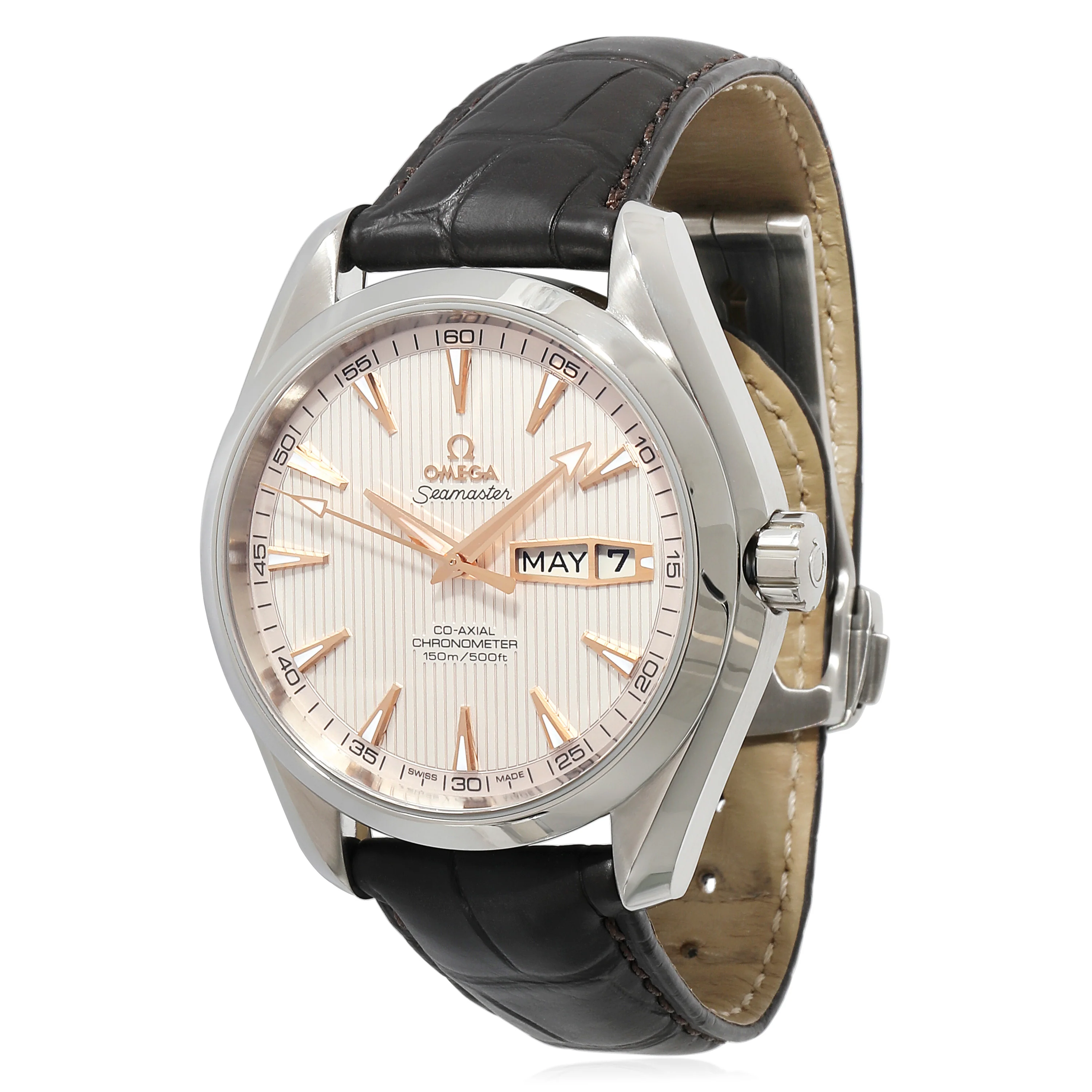 Seamaster Annual Calendar r 231.13.43.22.02.002 Mens Watch in Stainless