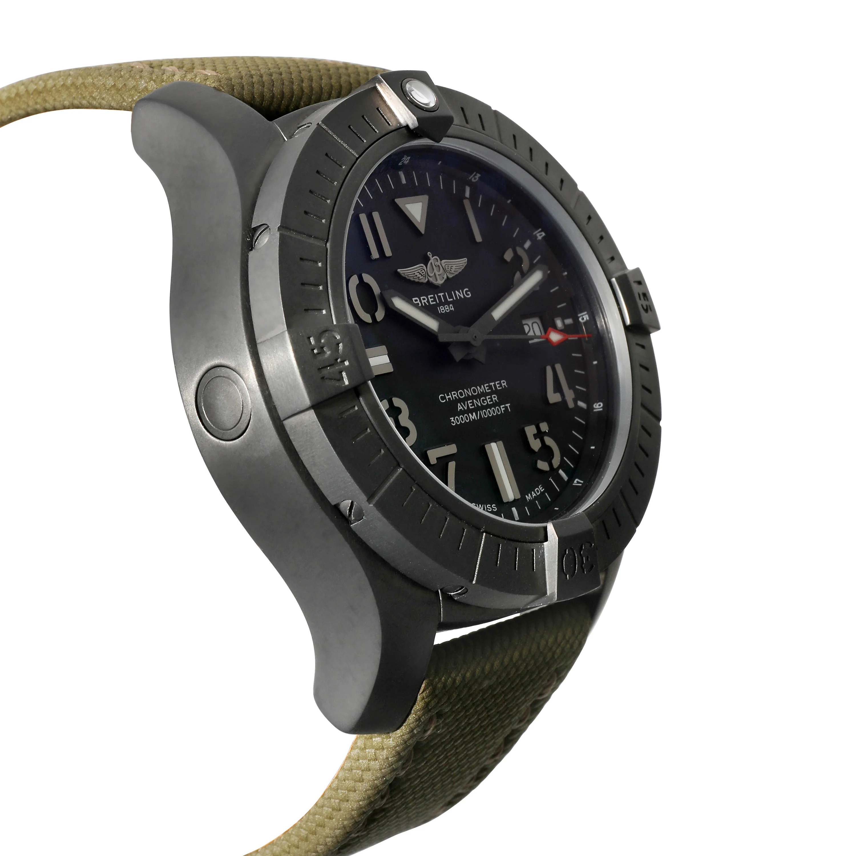 Breitling Avenger Seawolf Night Mission V17319101B1X2 Mens Watch in Titanium - Image 2