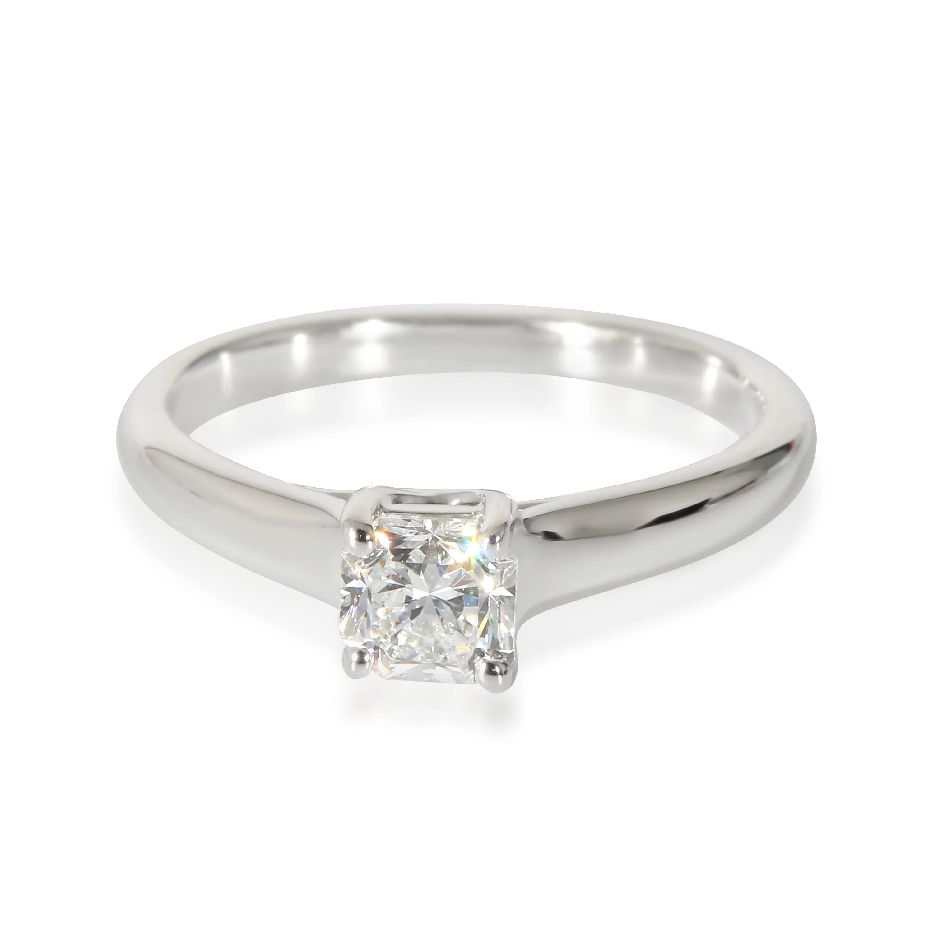 Lucida Diamond Engagement Ring in Platinum E VS2 0.52 CTW