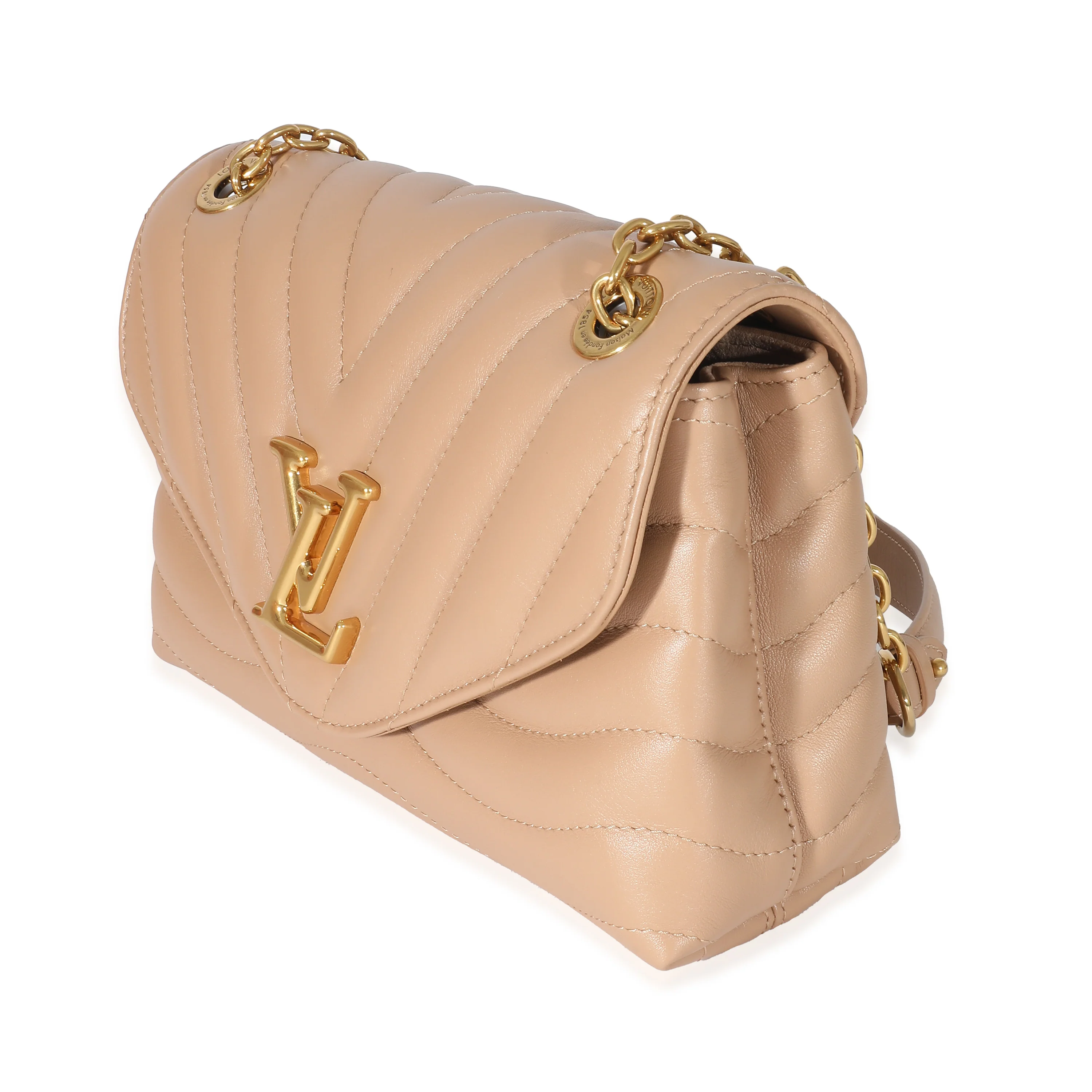 Louis Vuitton Noisette Calf Leather New Wave Chain MM - Image 2